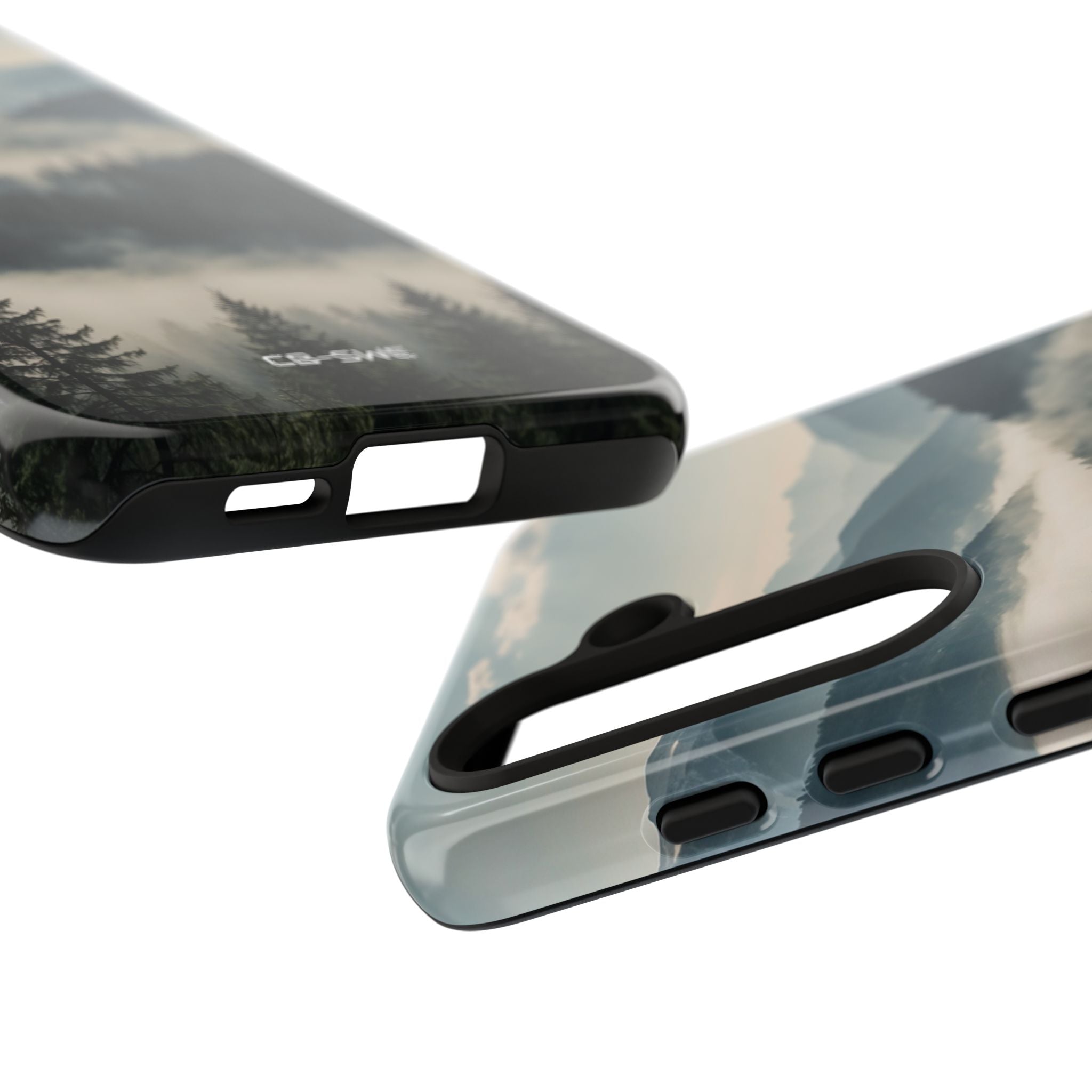 Misty Forest Embrace - Samsung Case
