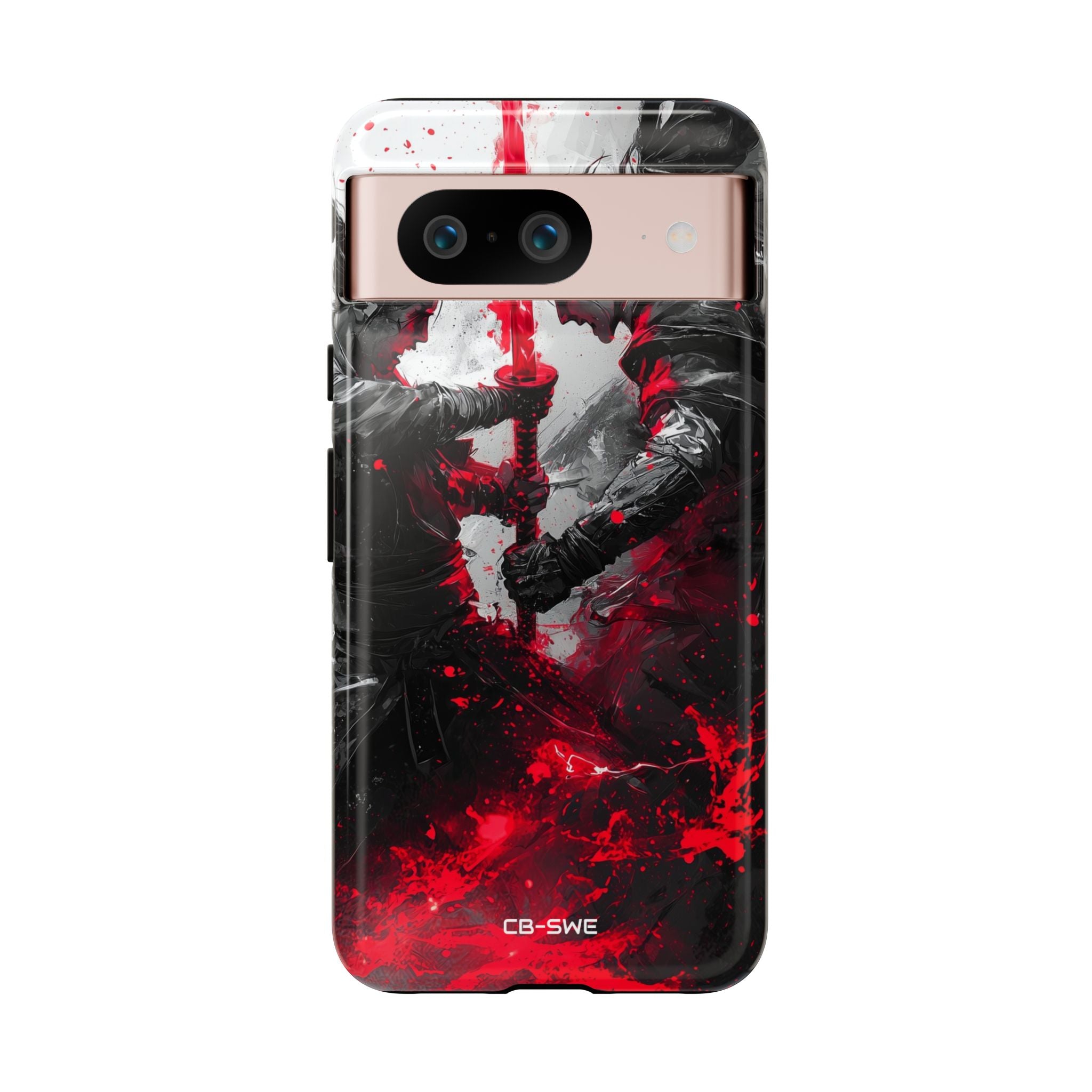 Crimson Blade Clash - Google Pixel Case