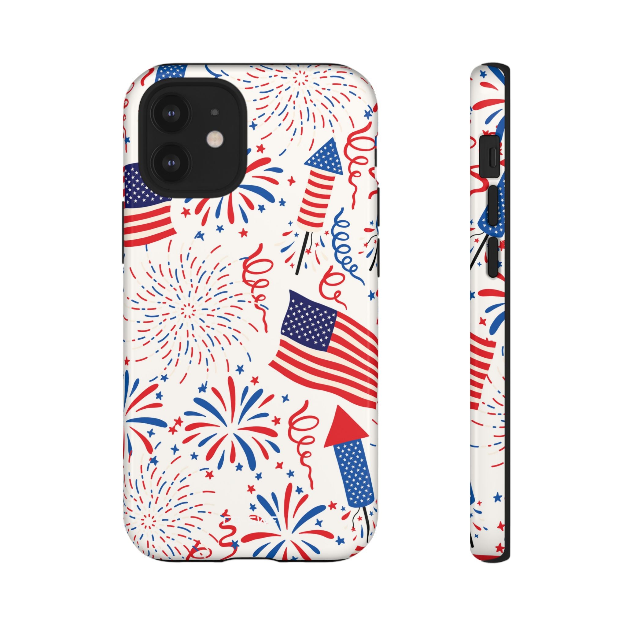 Fireworks Burst Bright - iPhone Case
