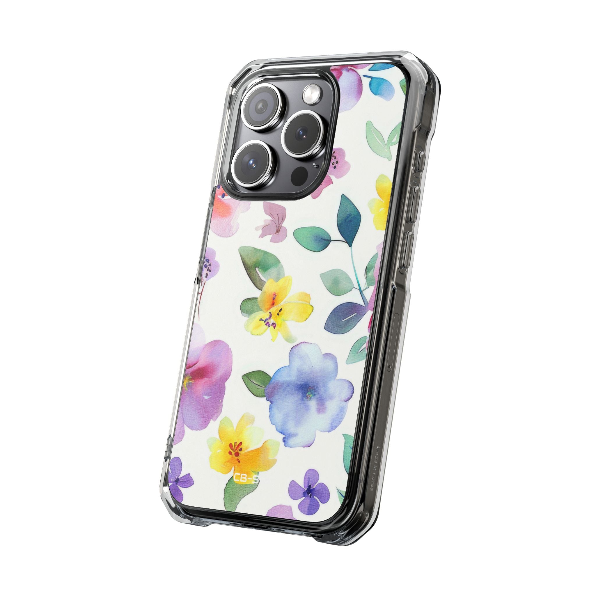 Whimsical Watercolor Florals iPhone Case - Impact