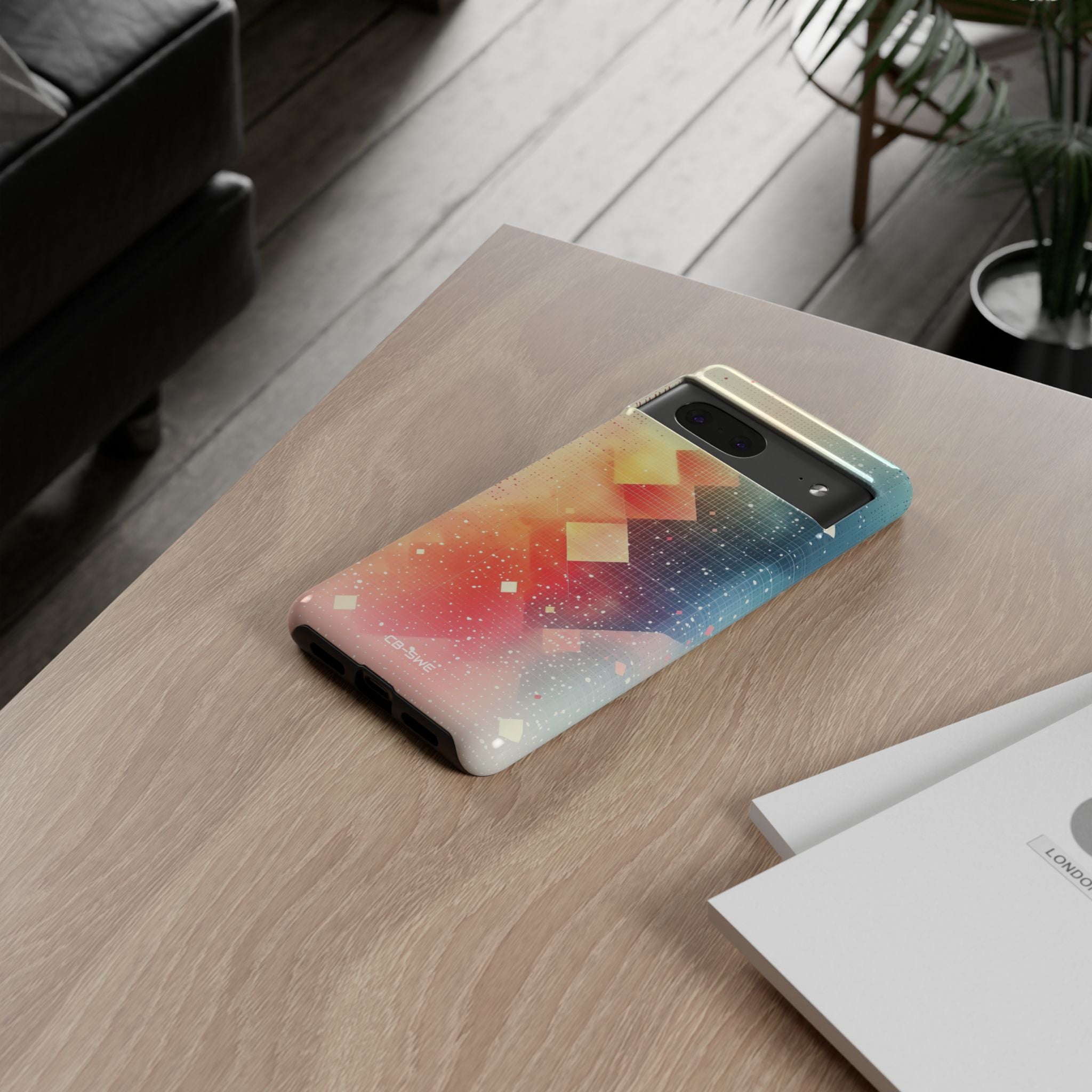 Shapes Dance Light - Google Pixel Case