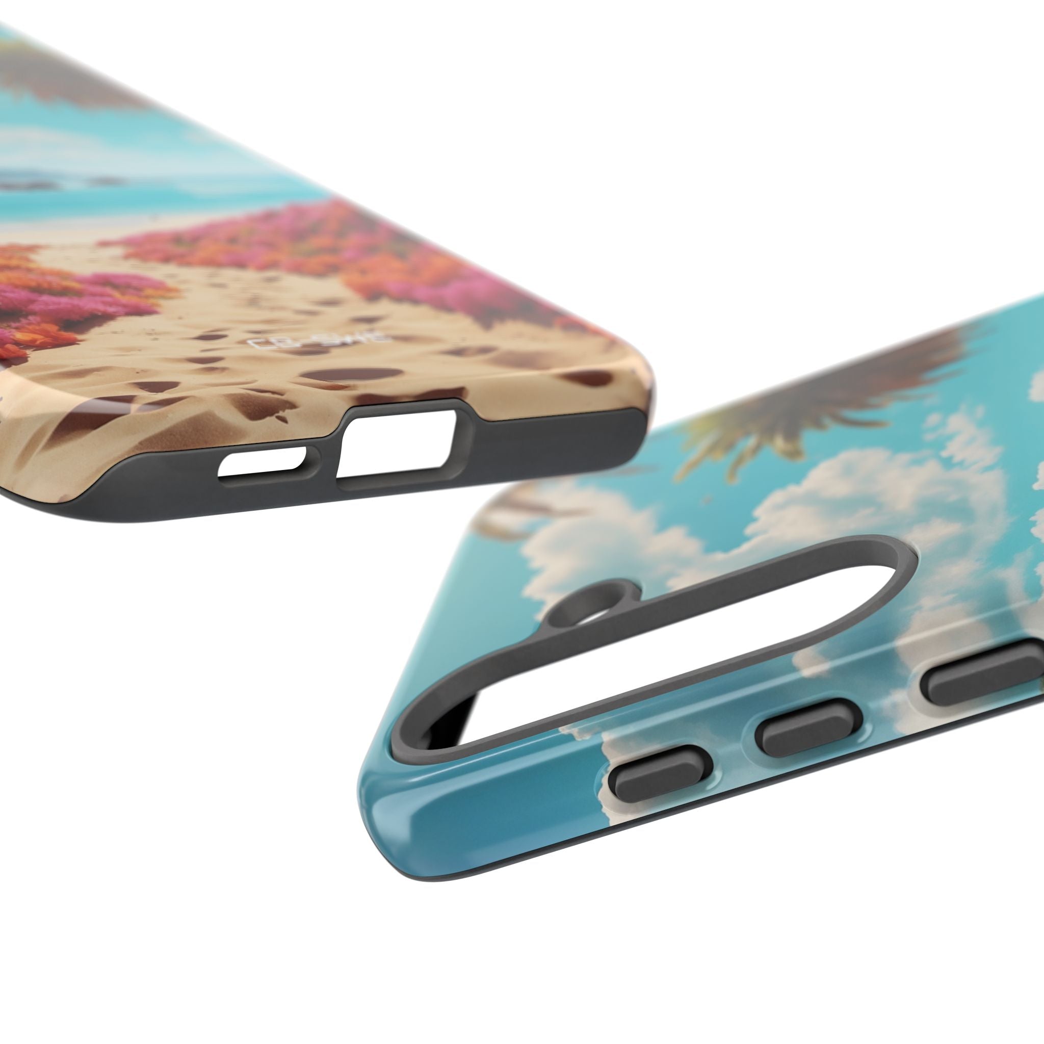 Tropical Flowers Frame - Samsung Case