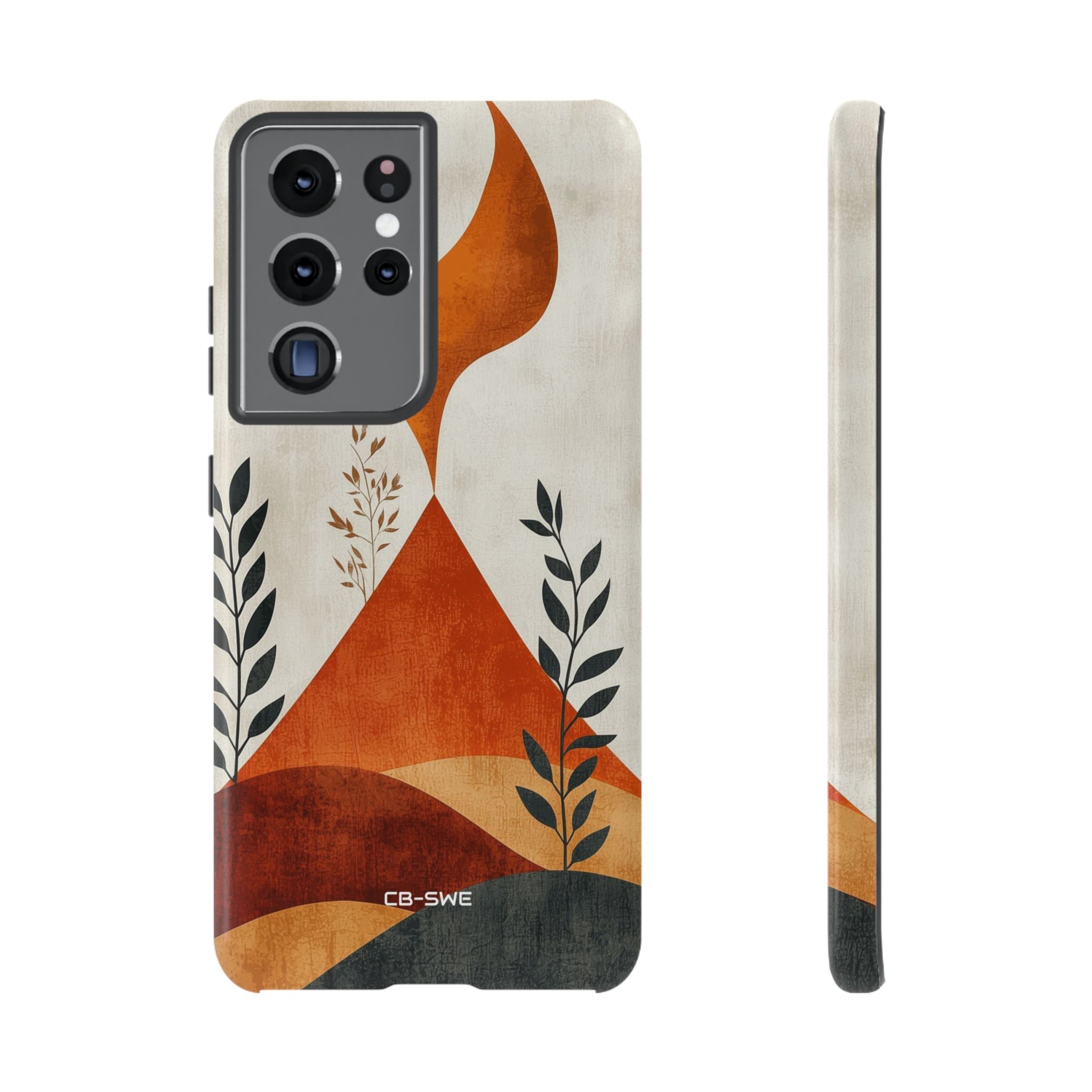 Flames Touch Mountains - Samsung Case
