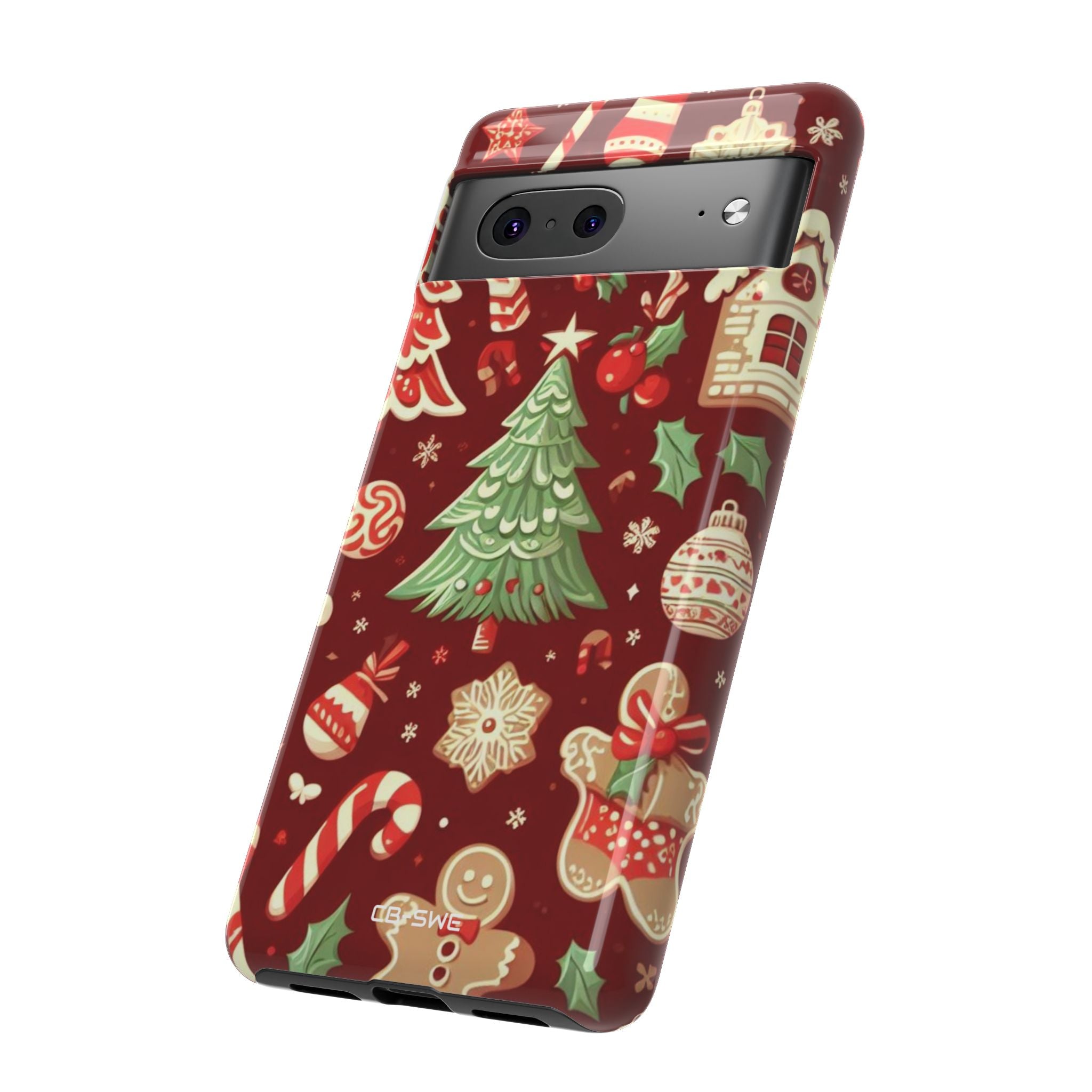 Gingerbread Smiles Shine - Google Pixel Case