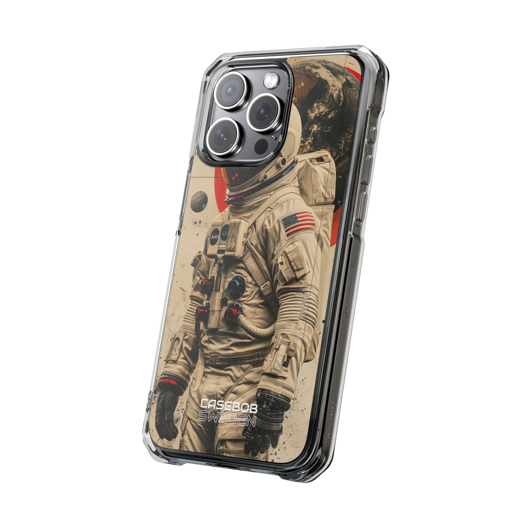 Cosmic Voyager Drift iPhone 15 - Impact Clear+