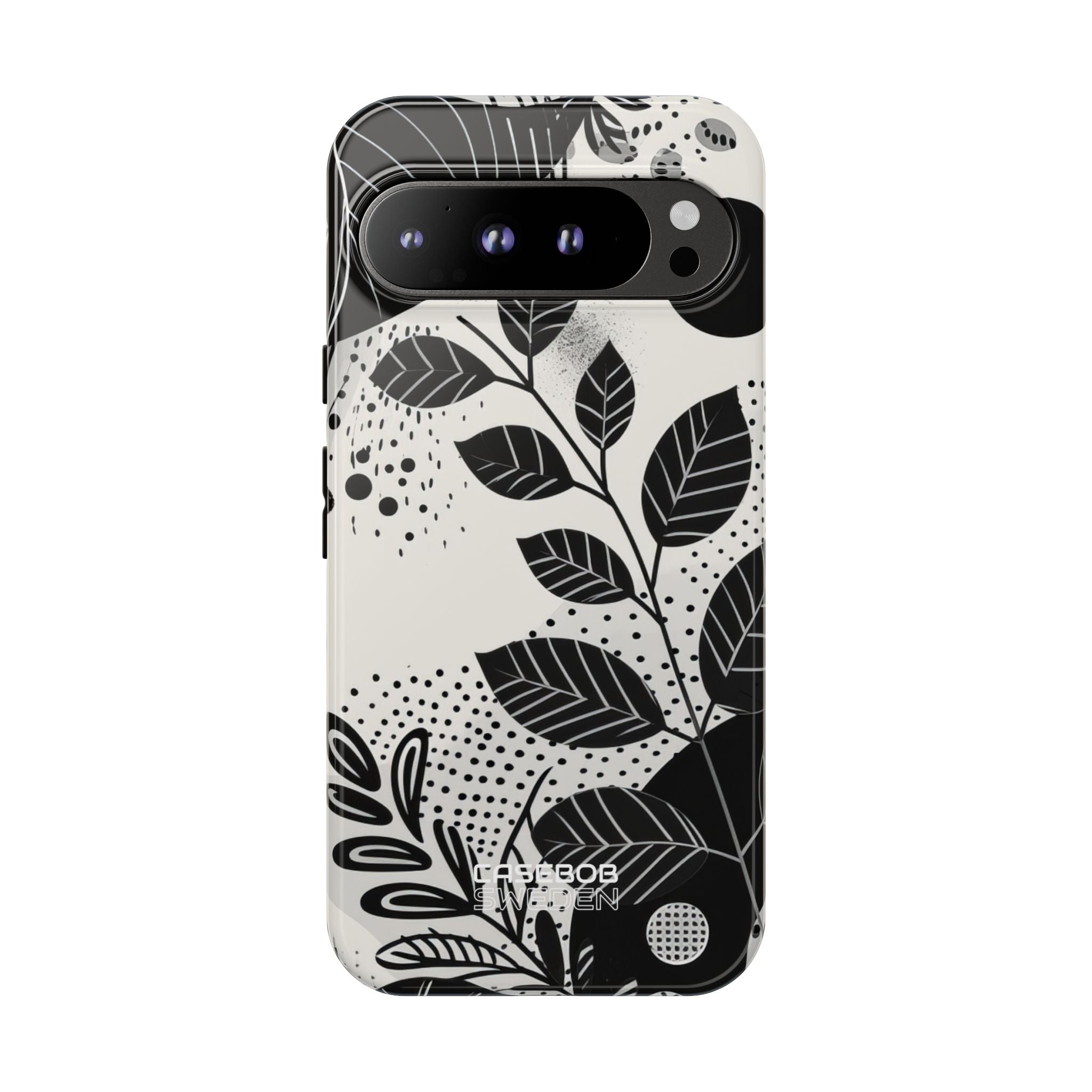 Ritmo di foglie monocromo Google Pixel 9 - Tough
