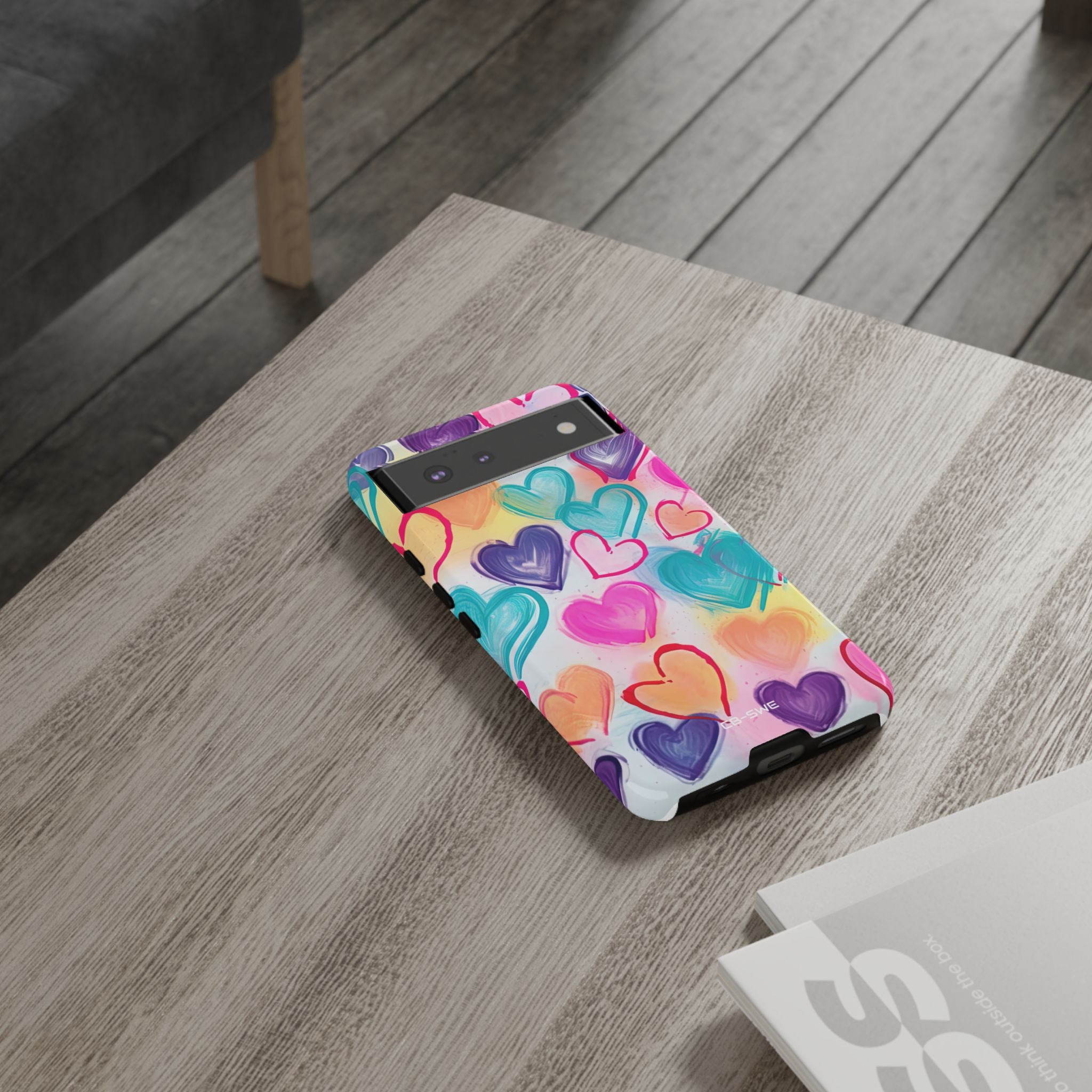 Hearts Dance Playfully - Google Pixel Case