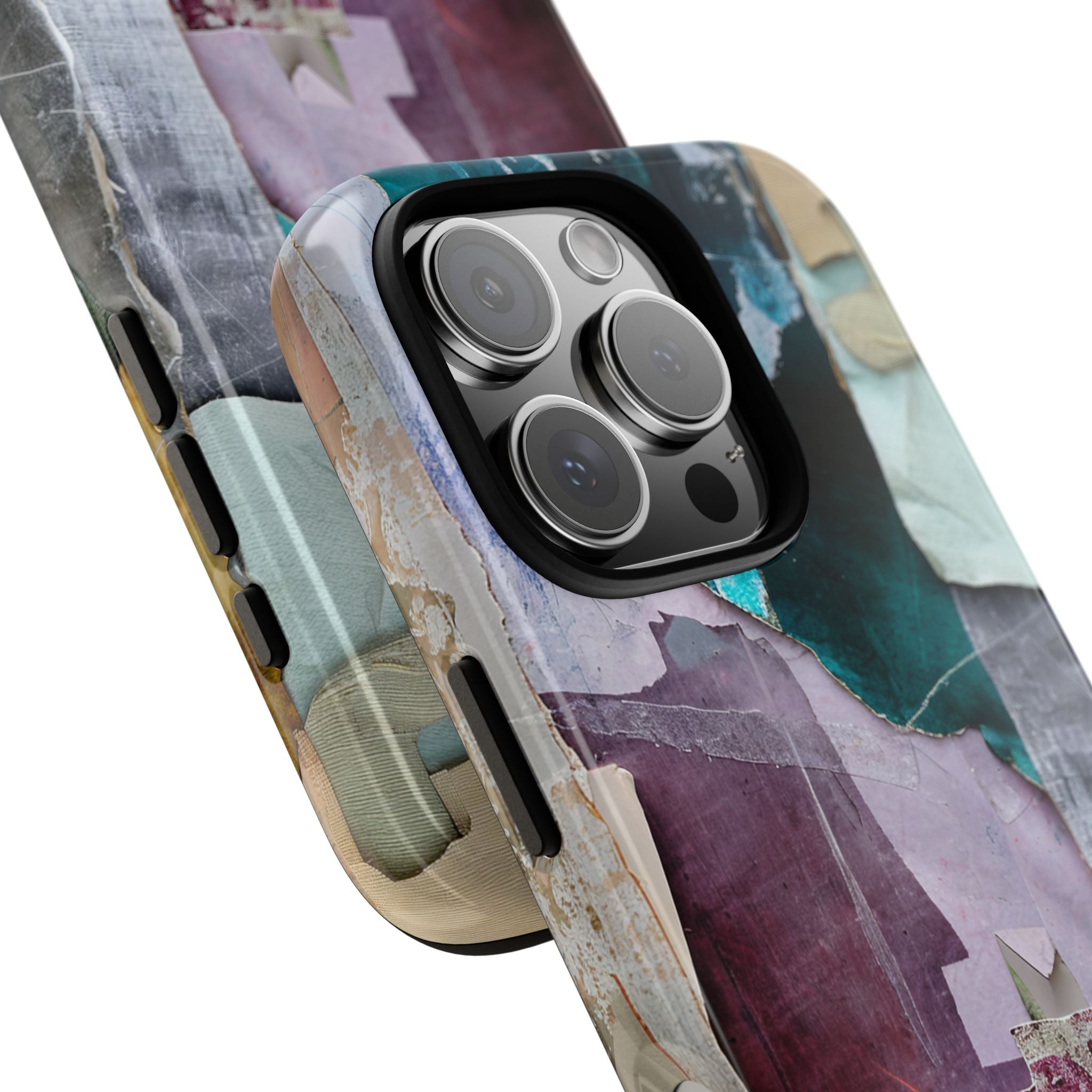 Layered Earth Bloom iPhone 16 - Resistente