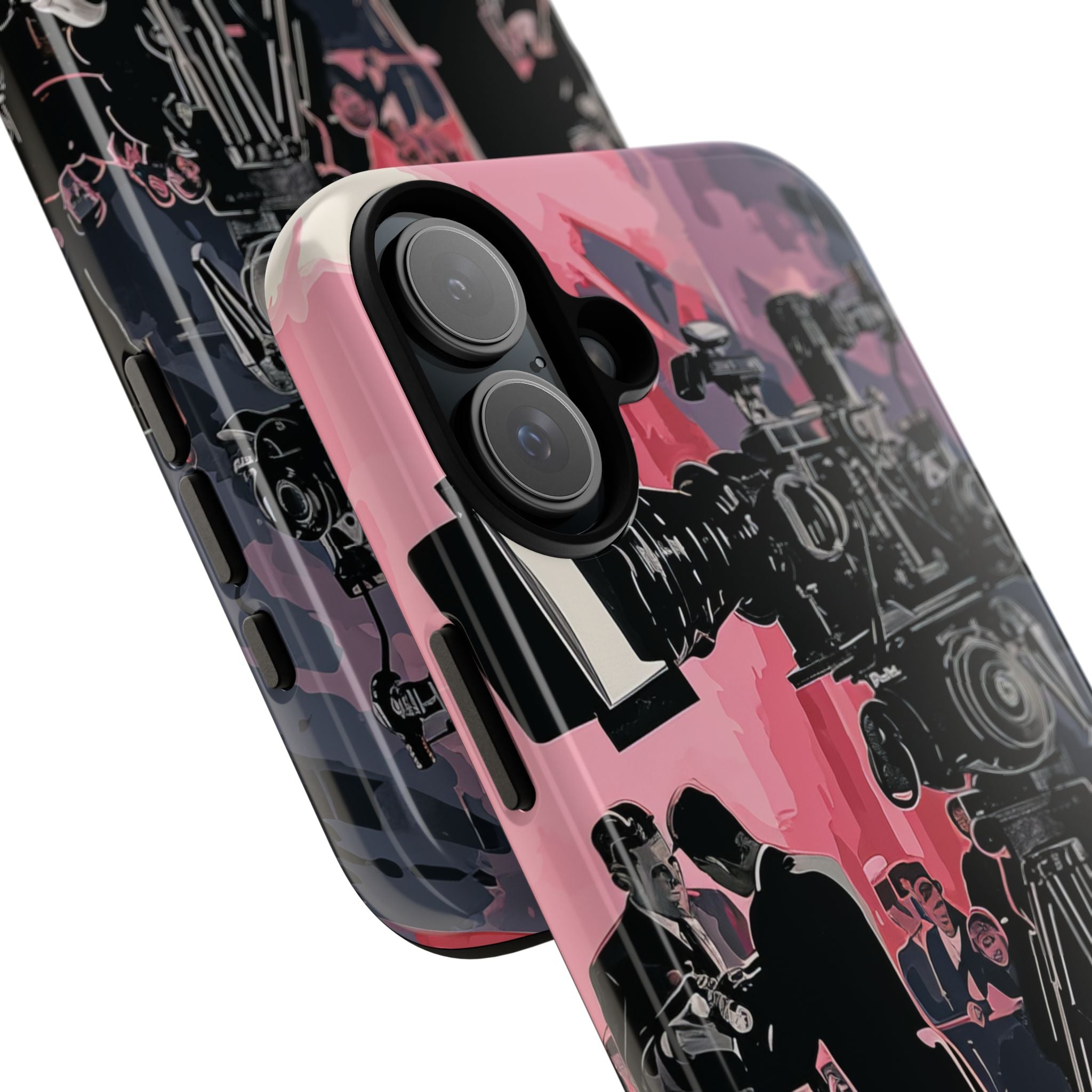 Vintage Cinema Dreams iPhone 16 - Tough