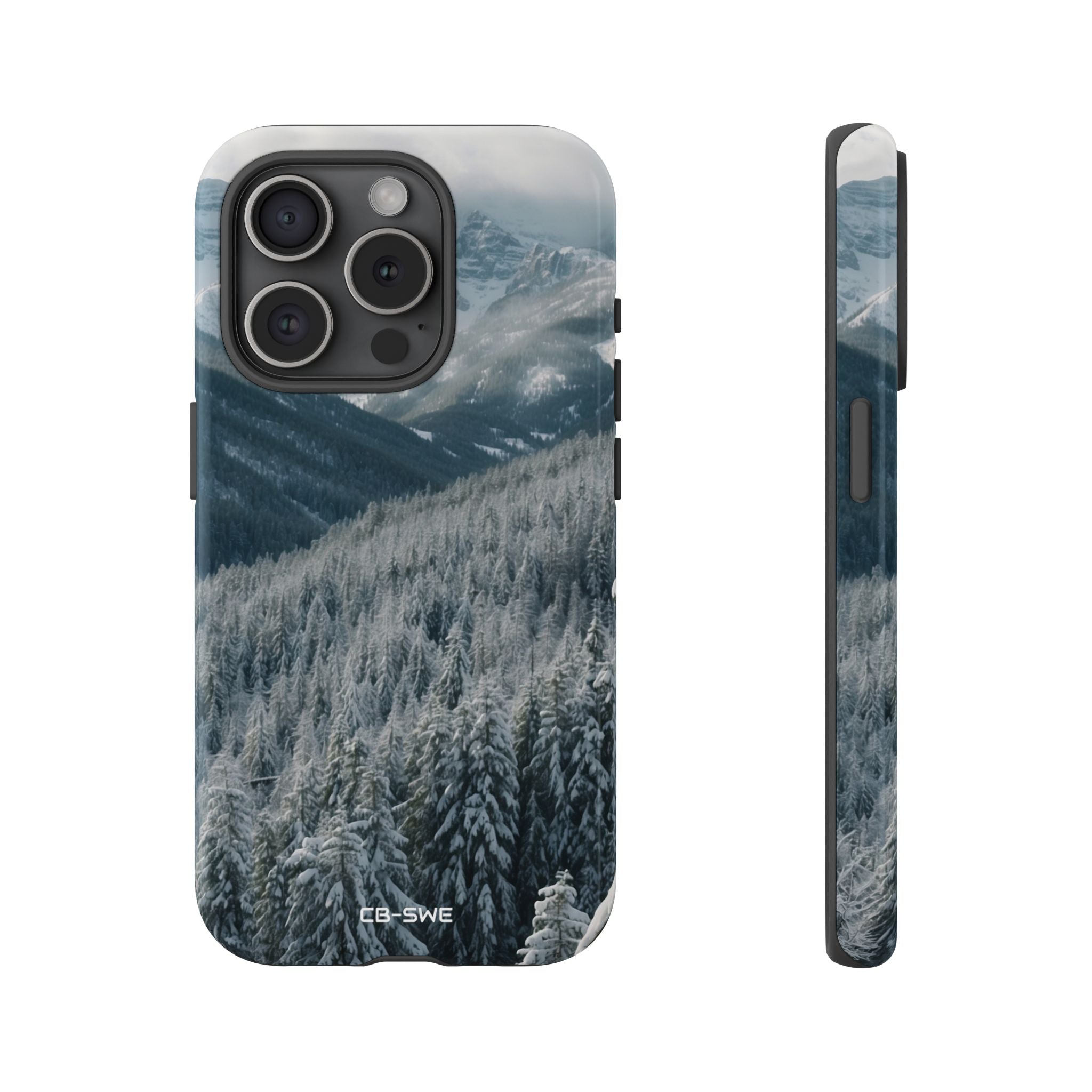 Snow Covers Peaks - iPhone Case