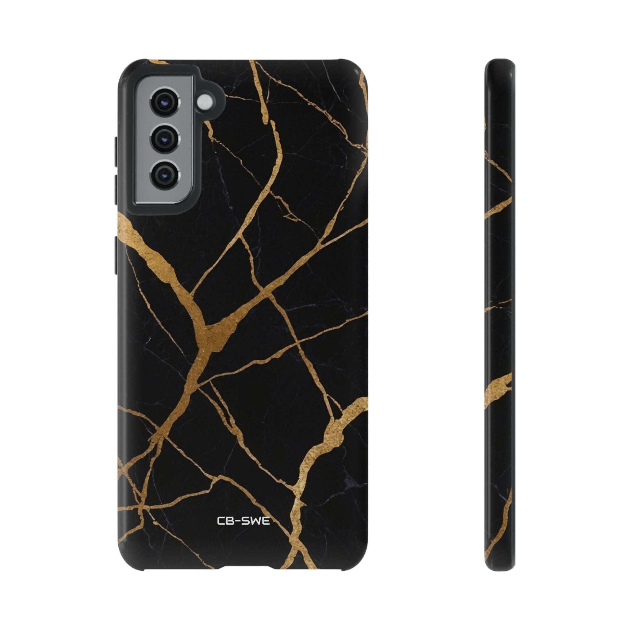 Golden Veins Twist - Samsung Case