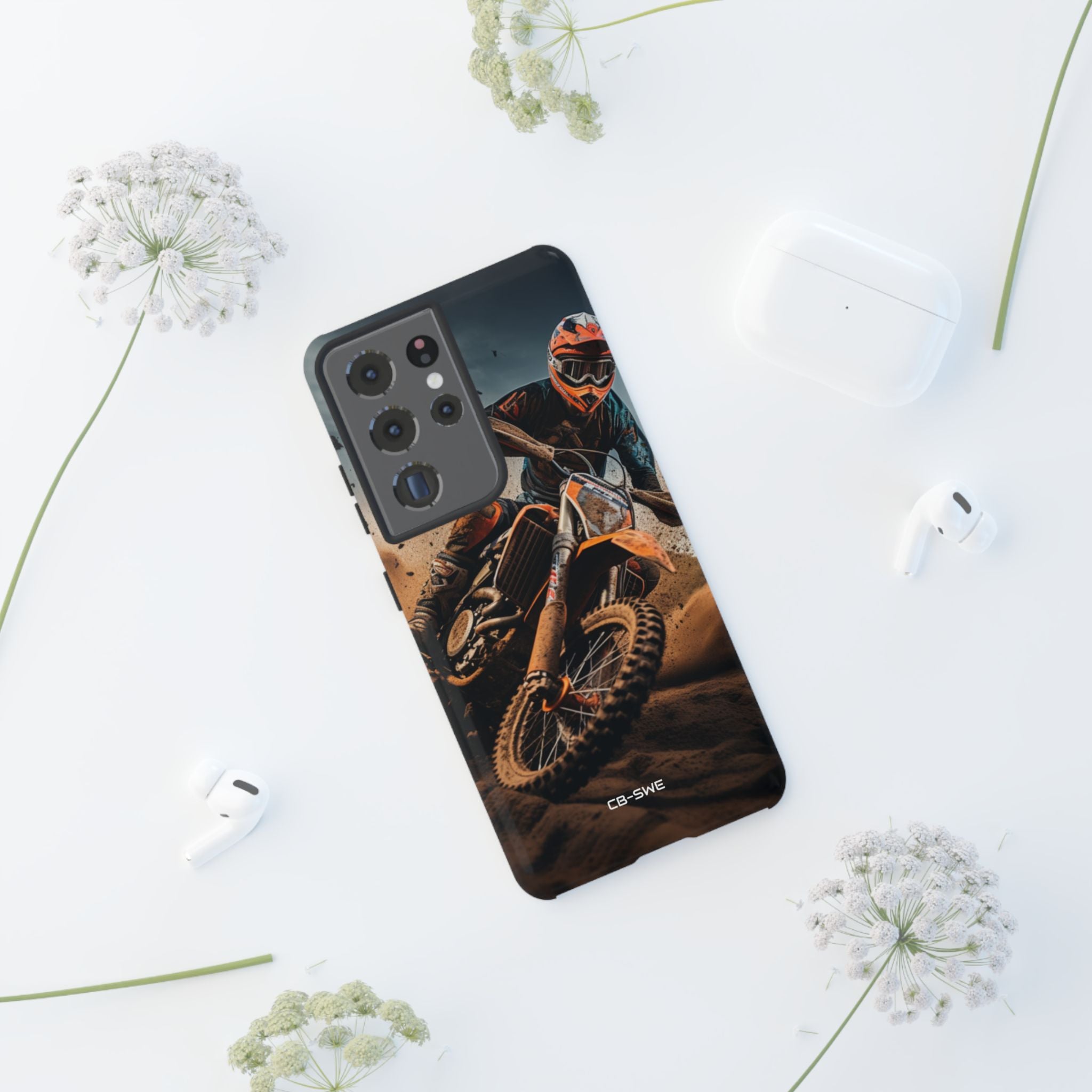 Rider Amidst Desert Fury - Samsung Case