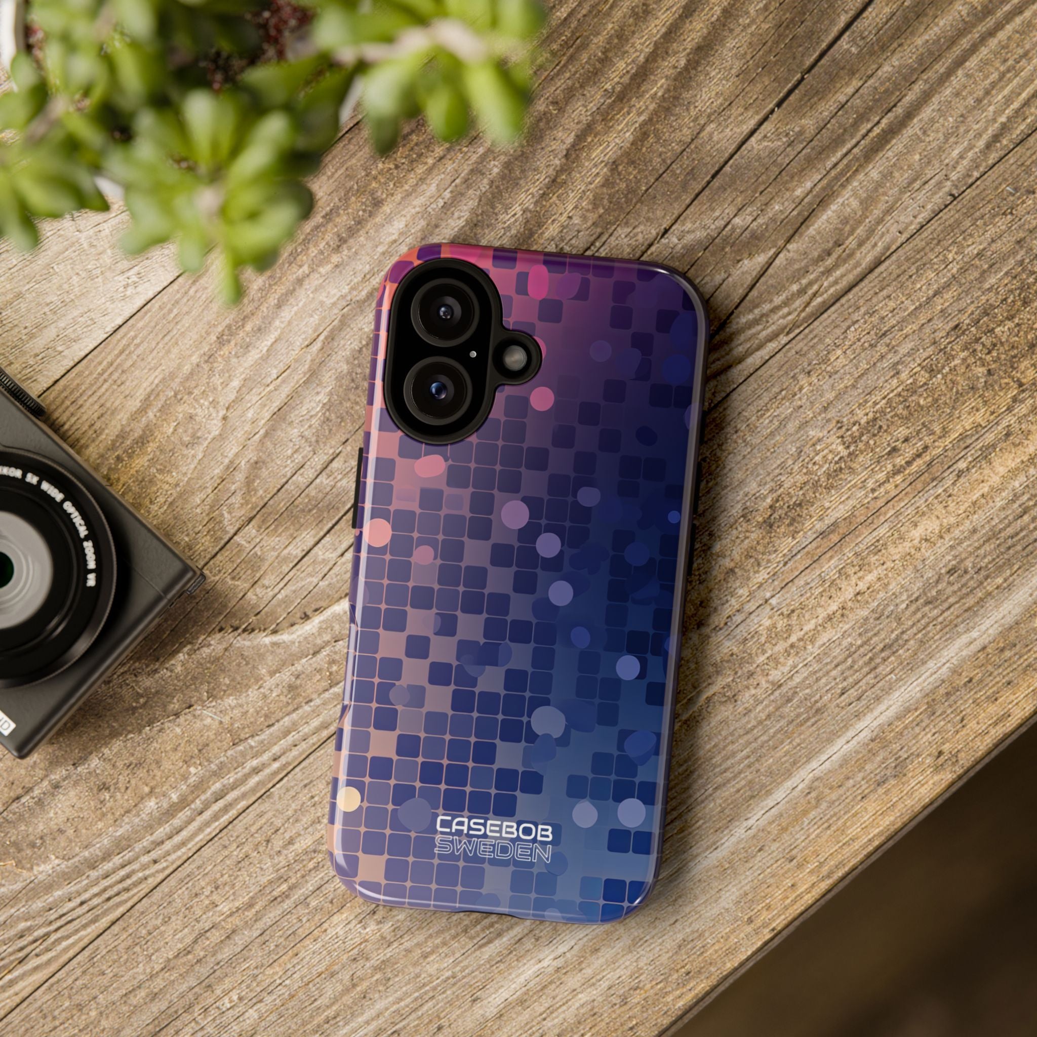 Vibrant Pixel Bloom iPhone 16 - Tough