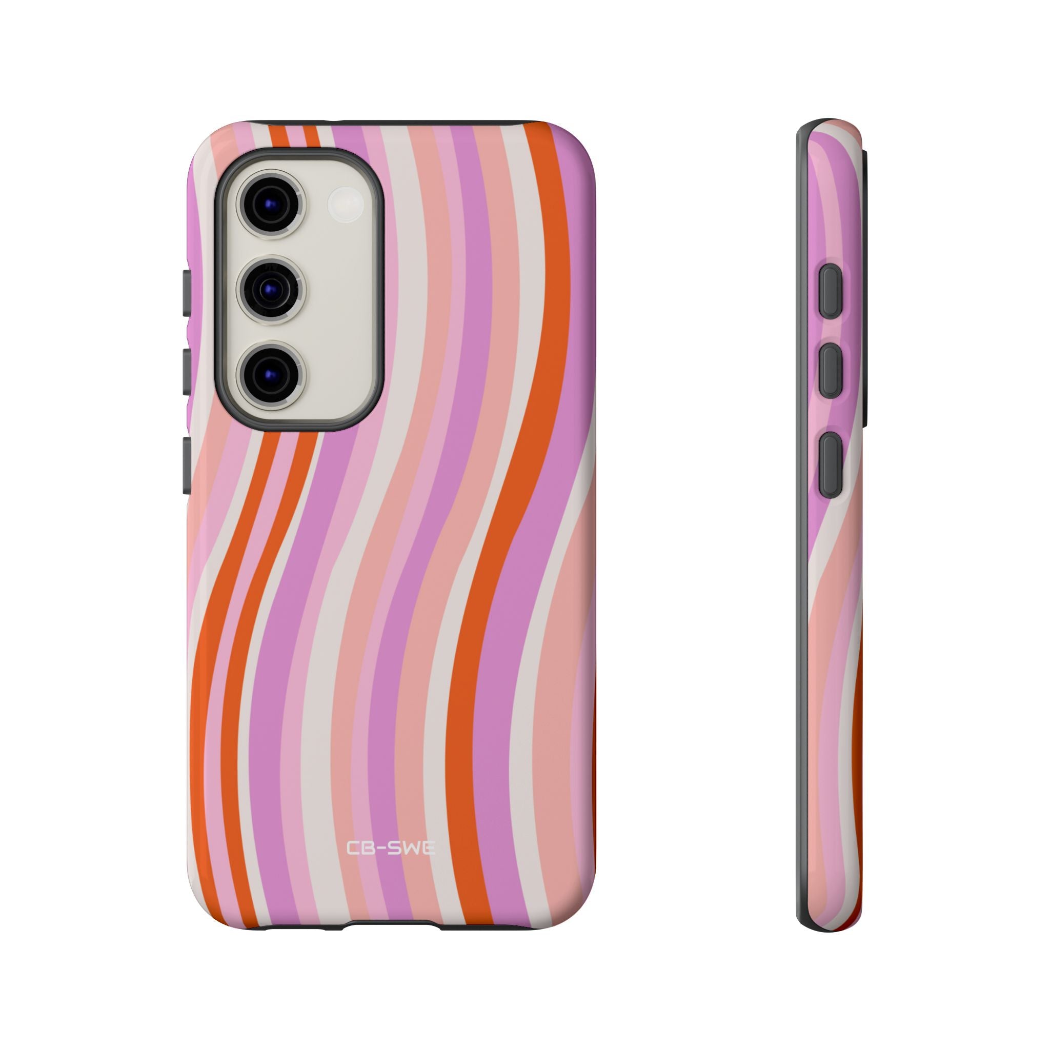 Vibrant Wave Symphony - Samsung Case