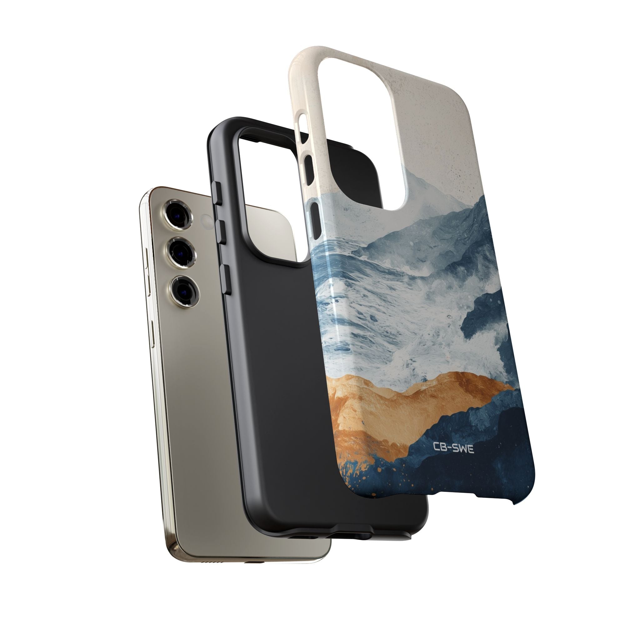 Waves Embrace Shore - Samsung Case