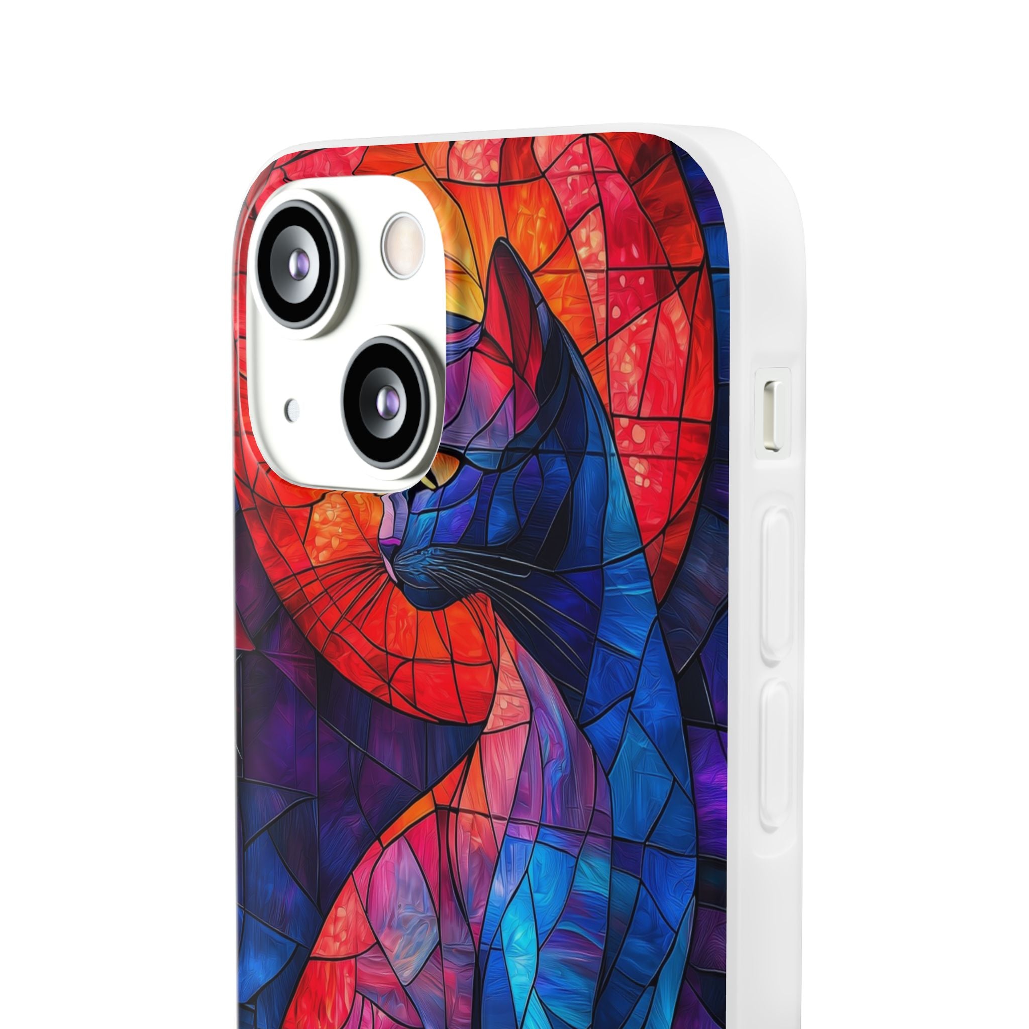 Celestial Cat iPhone 13 mini Case - Soft