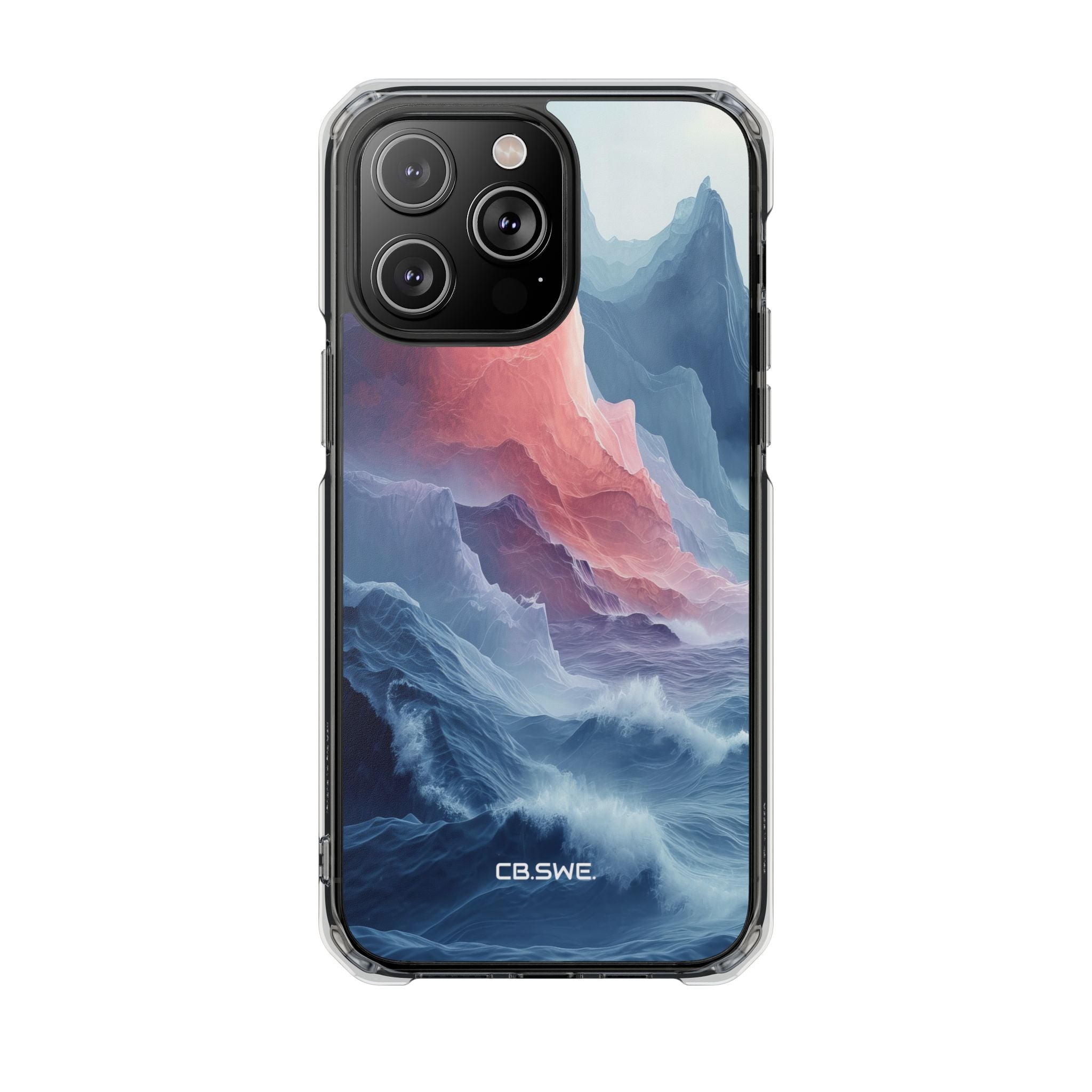 Pastel Waves Calming iPhone 14 - Impact Clear+