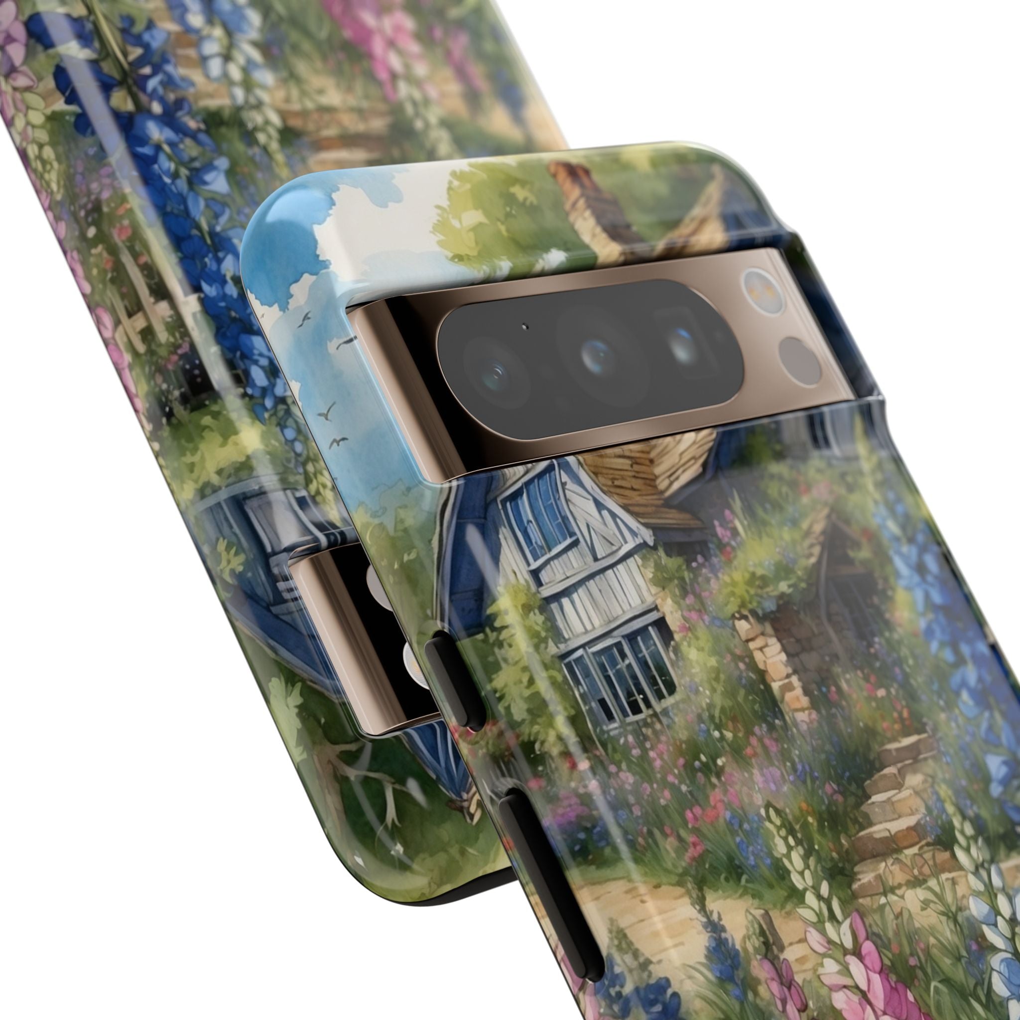 Cottage Blooms Bright - Google Pixel Case
