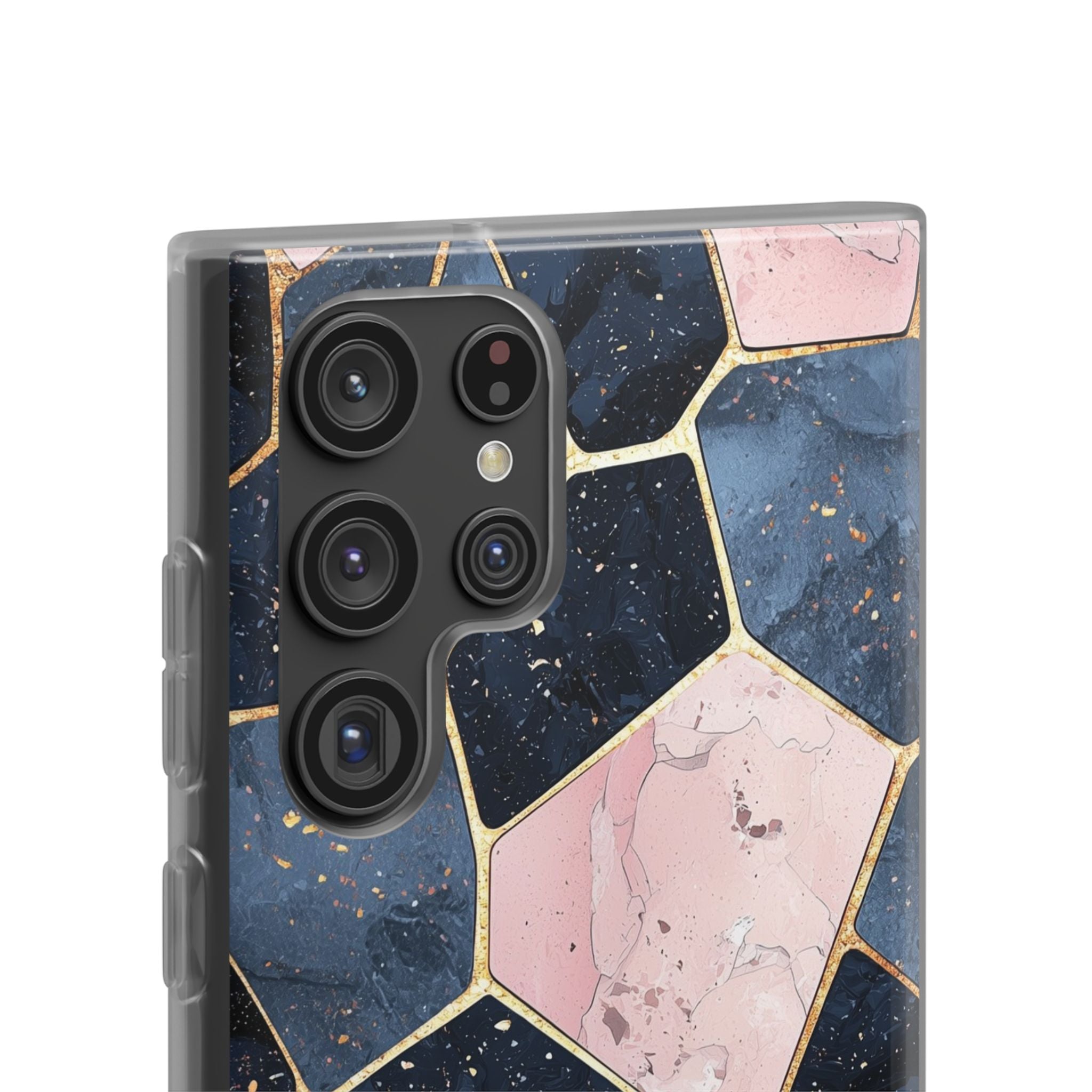 Golden Mosaic Samsung S22 Ultra Case - Soft