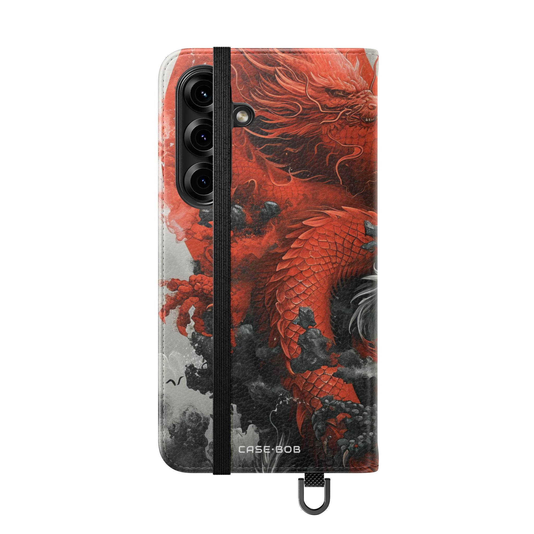 Twin Dragons Dance - Samsung S25 Case - Wallet