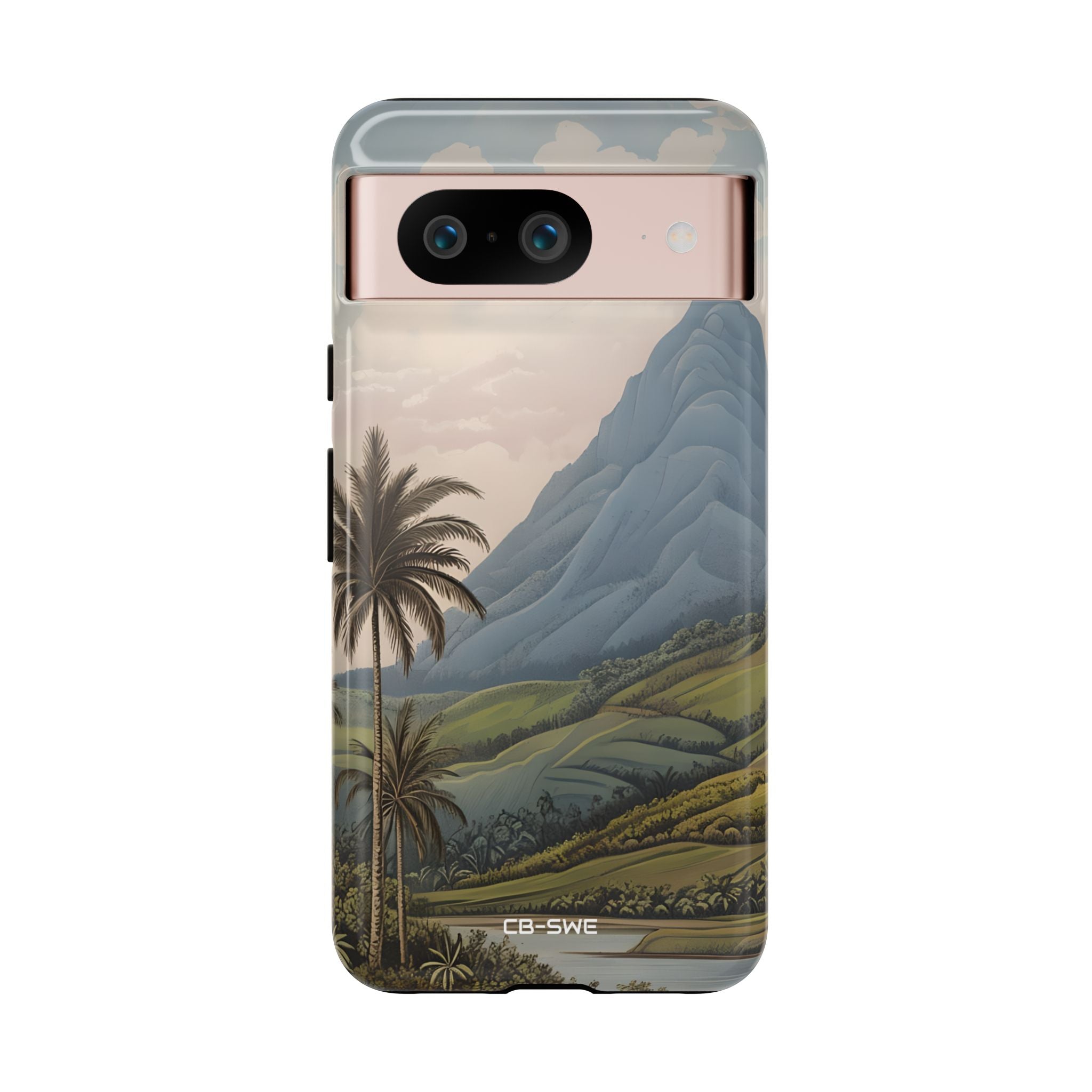 Serene Mountain Oasis - Google Pixel Case