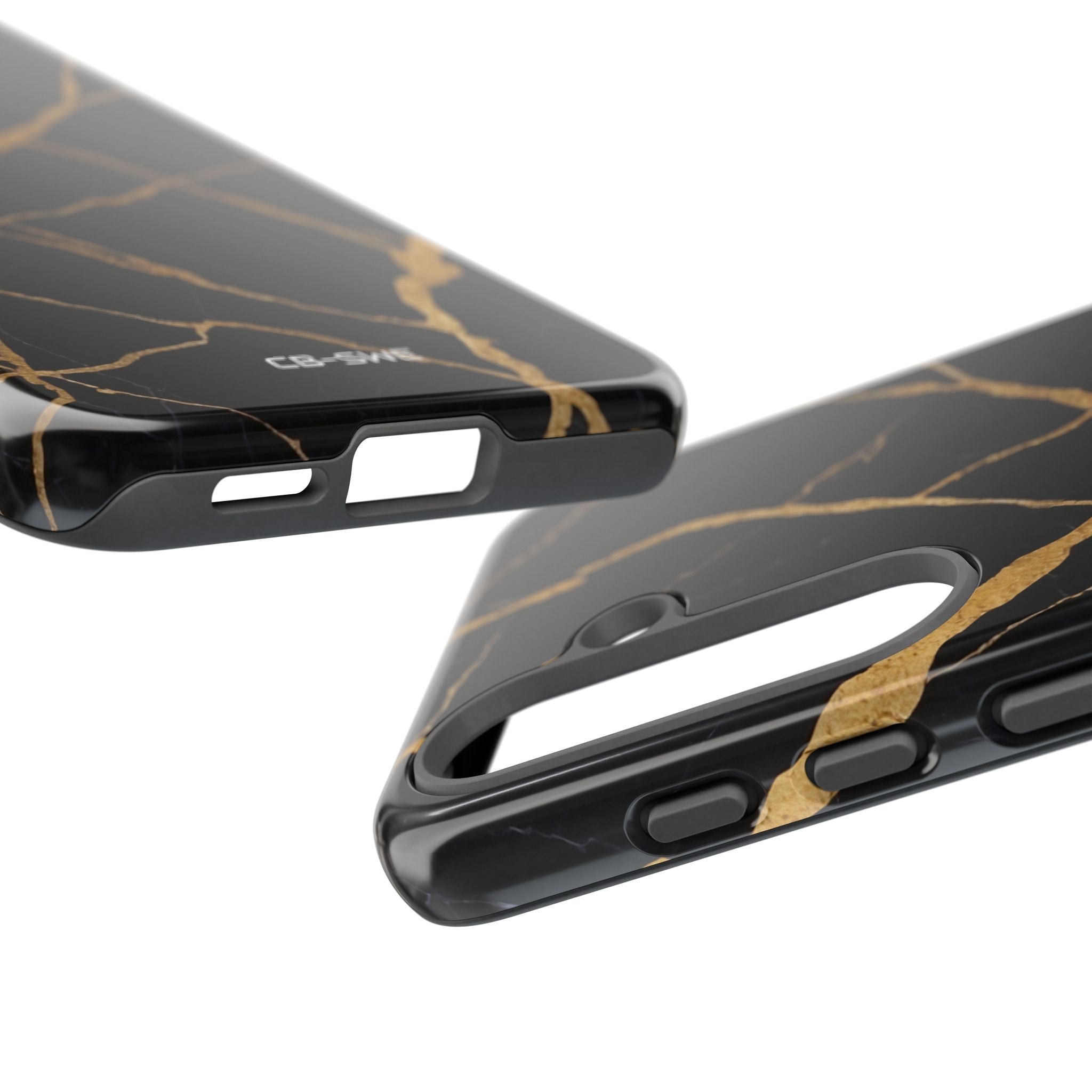 Golden Veins Twist - Samsung Case