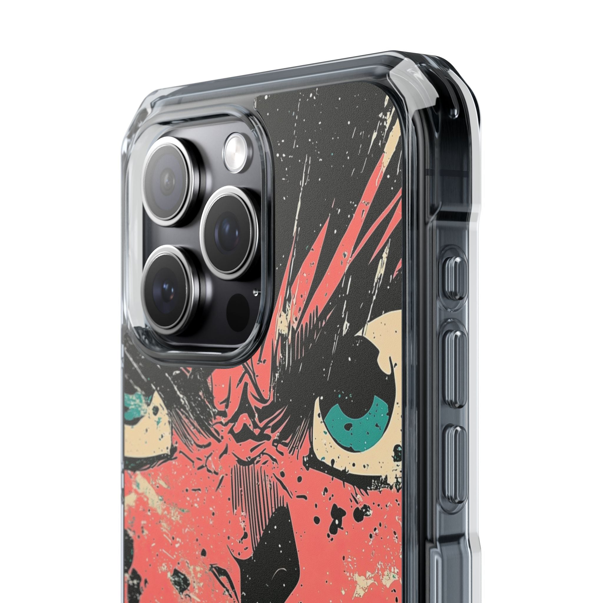 Screaming Face Pink iPhone 15 Pro Max Case - Impact