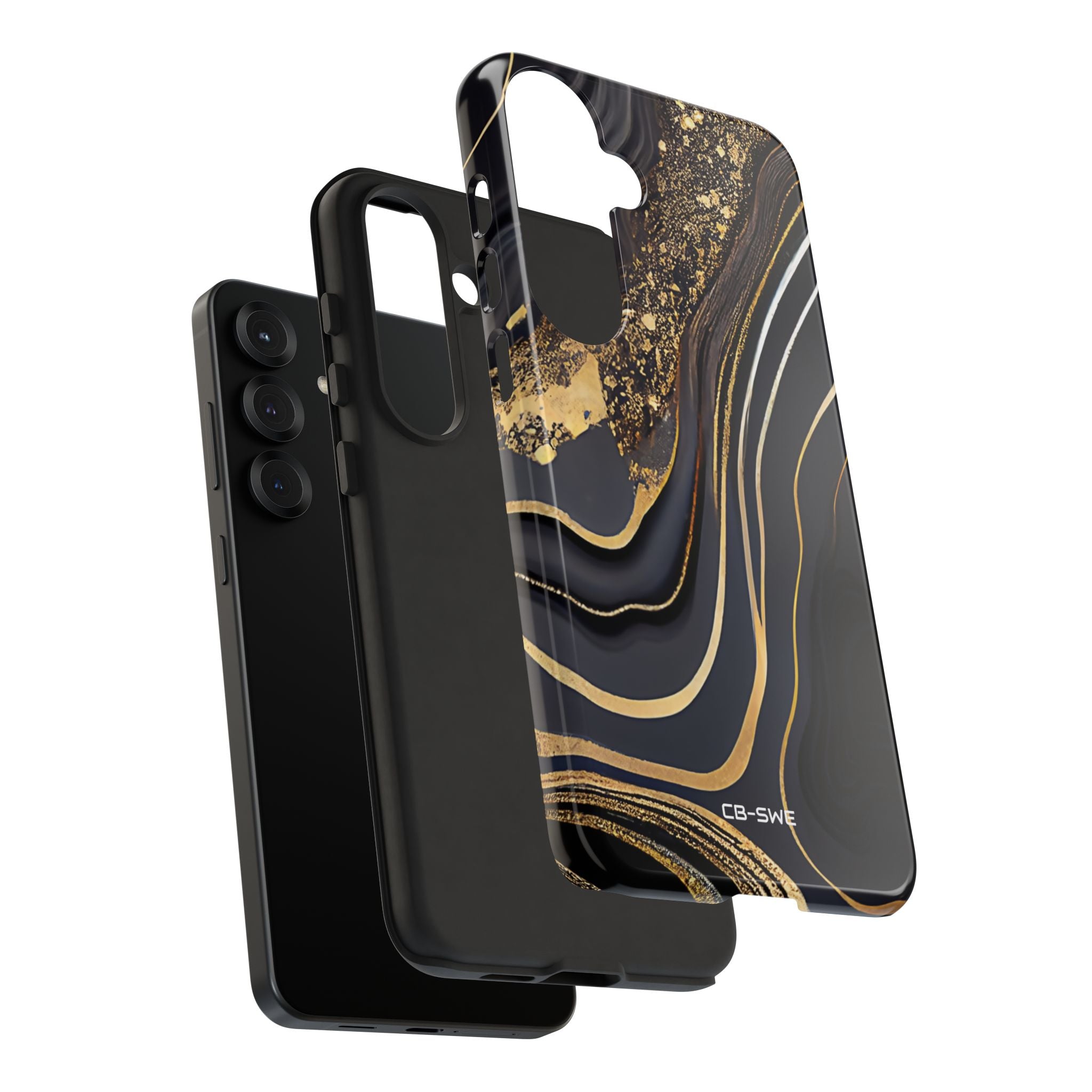 Elegant Gold Streams - Samsung Case