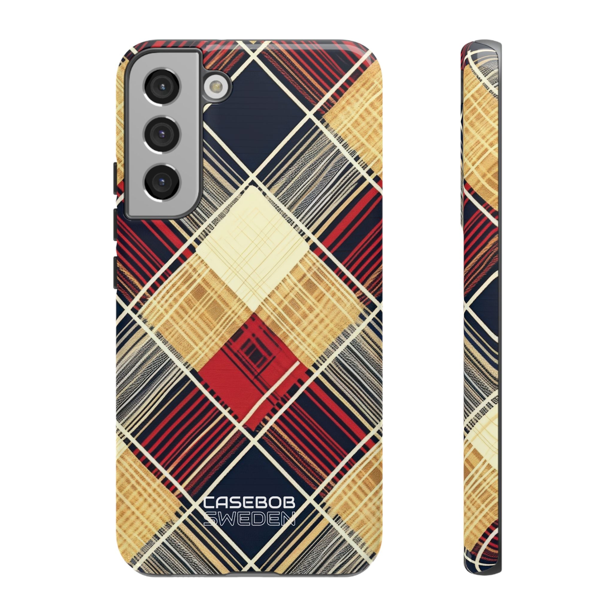 Plaid Diamond Tapestry Samsung S22 - Tough
