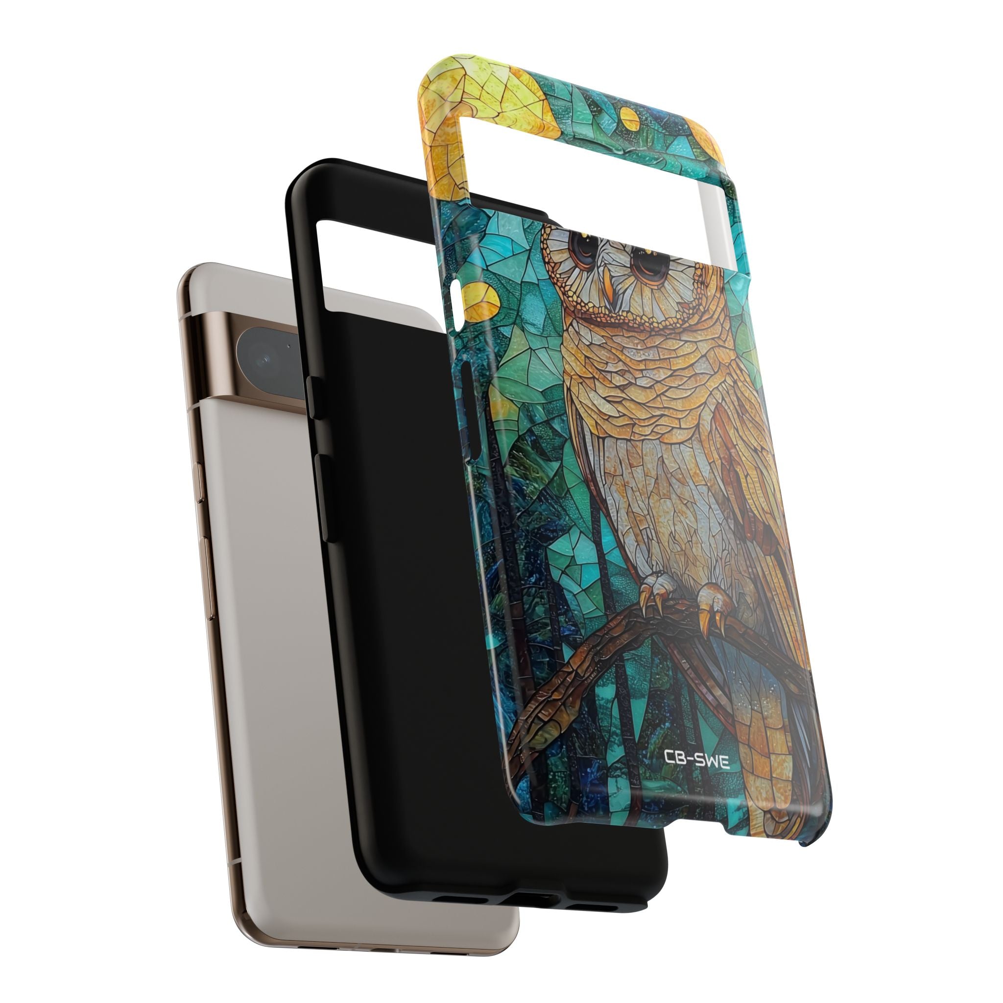 Celestial Owl Gaze - Google Pixel Case