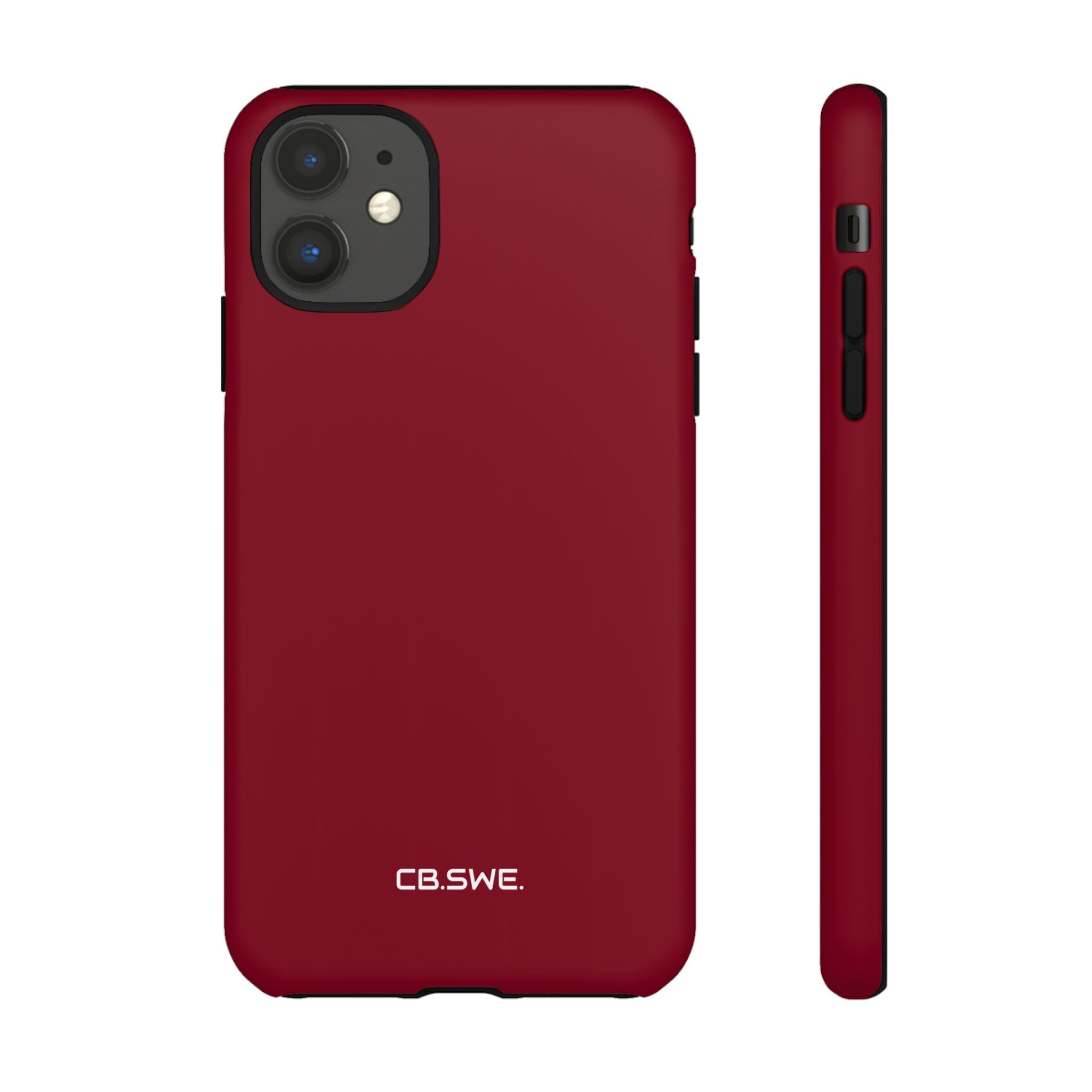 Burgundy iPhone Case - Tough