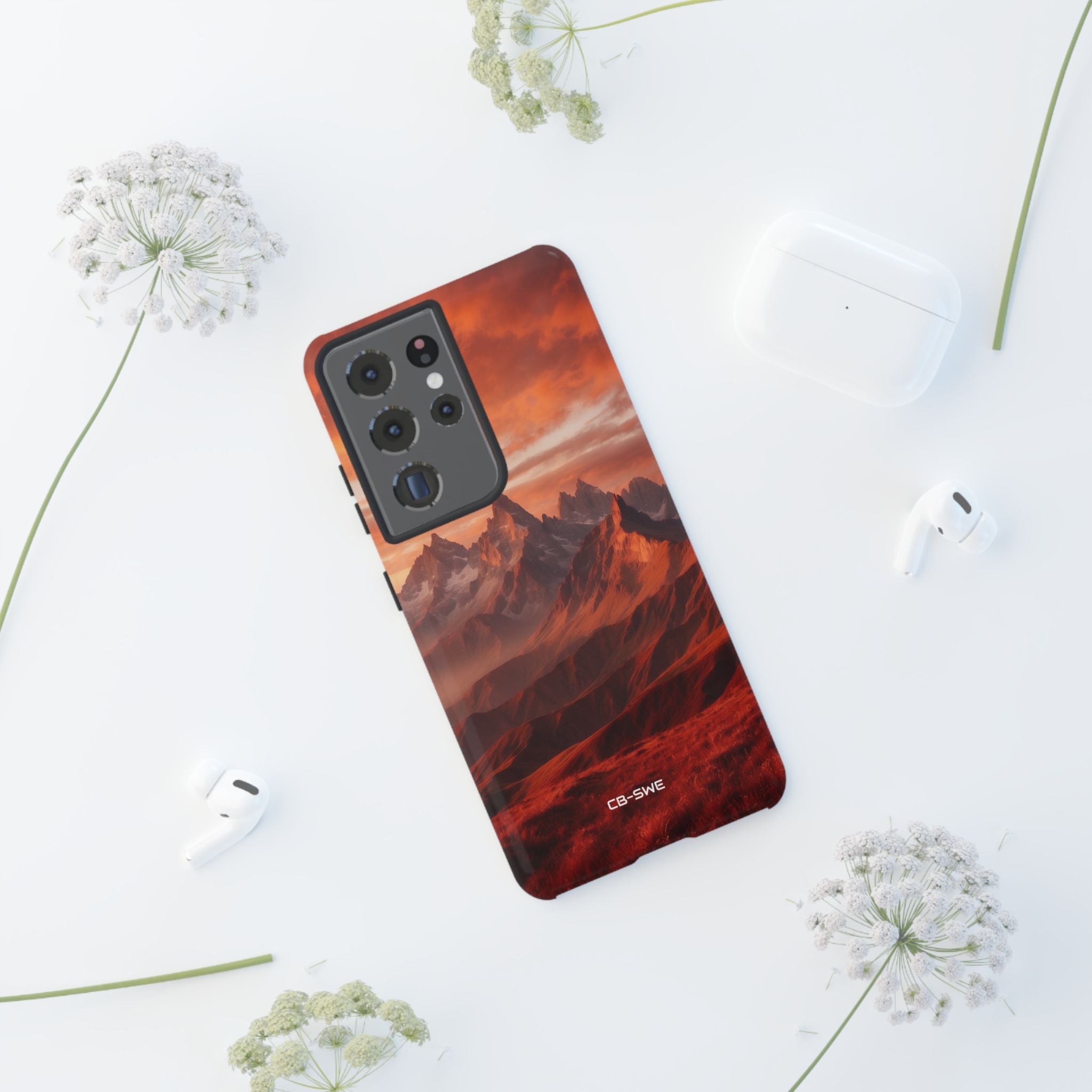 Mountain Peaks Glowing - Samsung Case