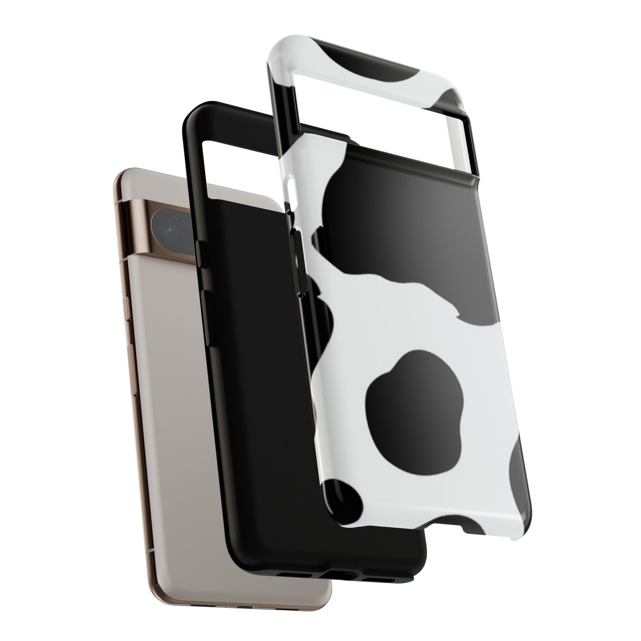 Organic Cow Print - Google Pixel Case