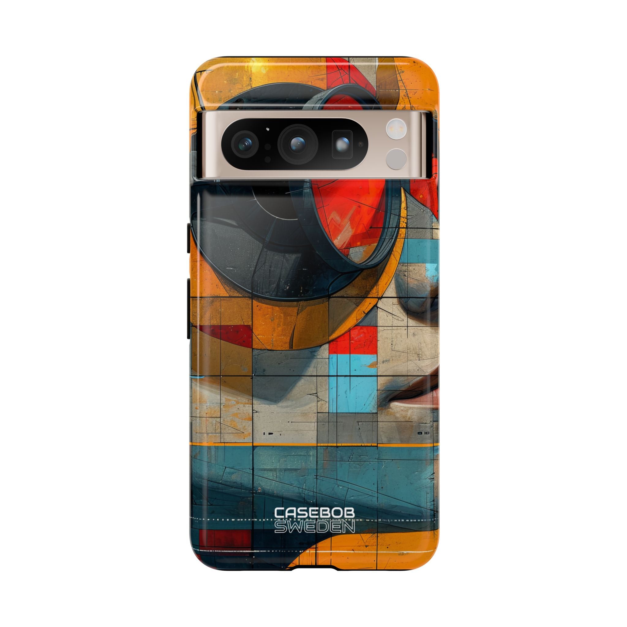 Futuristic Cubist Visions Google Pixel 8 - Tough