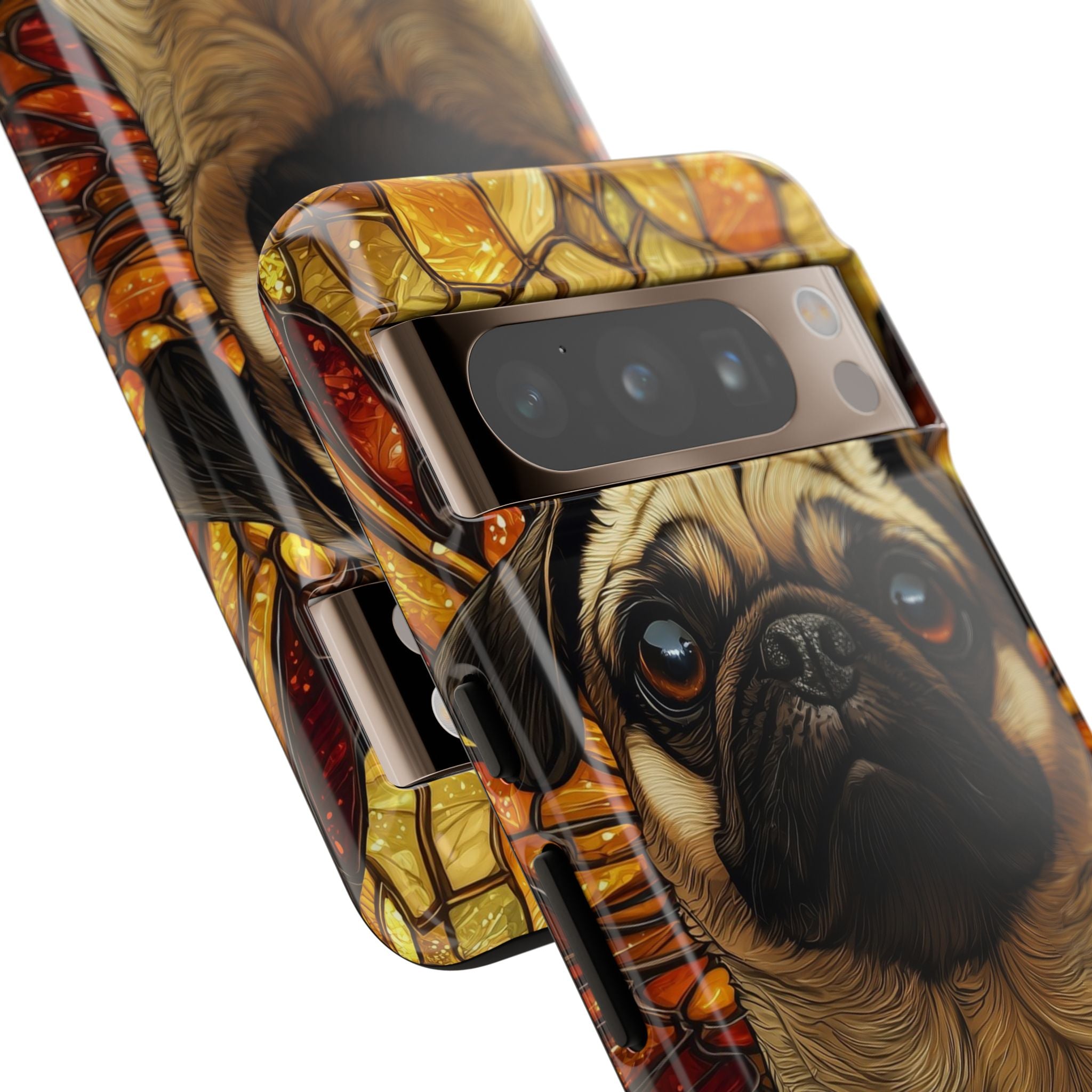Pug Soars Brightly - Google Pixel Case