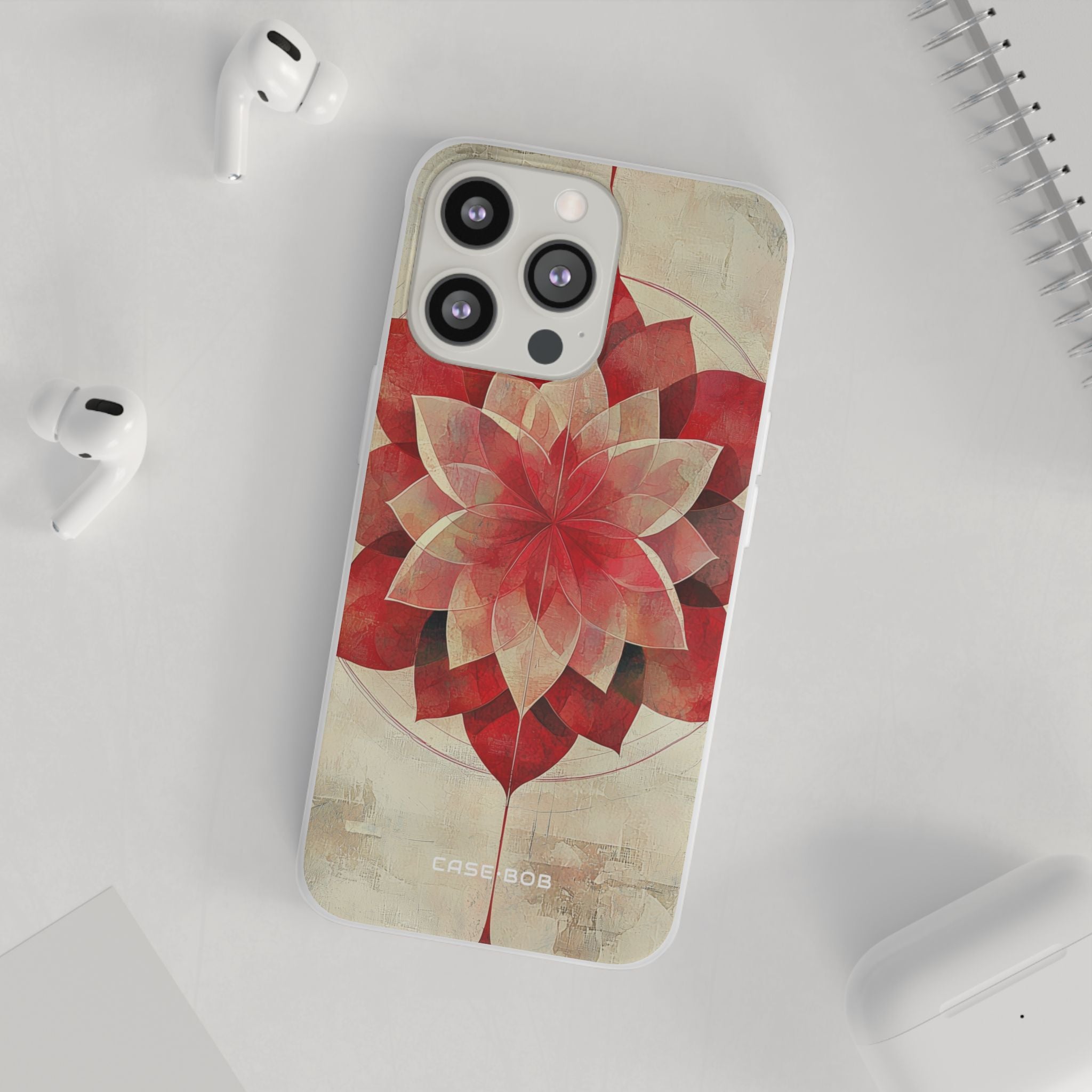 Crimson Bloom iPhone 13 Pro - Soft