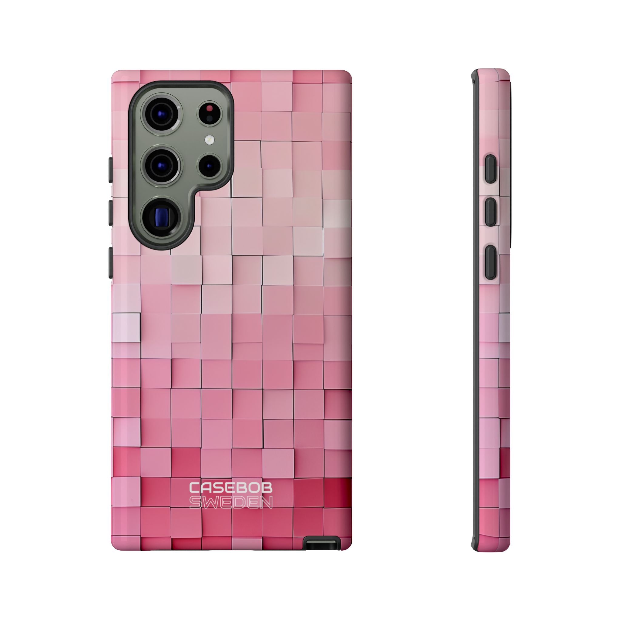 Pink Mosaic Glow Samsung S23 - Tough