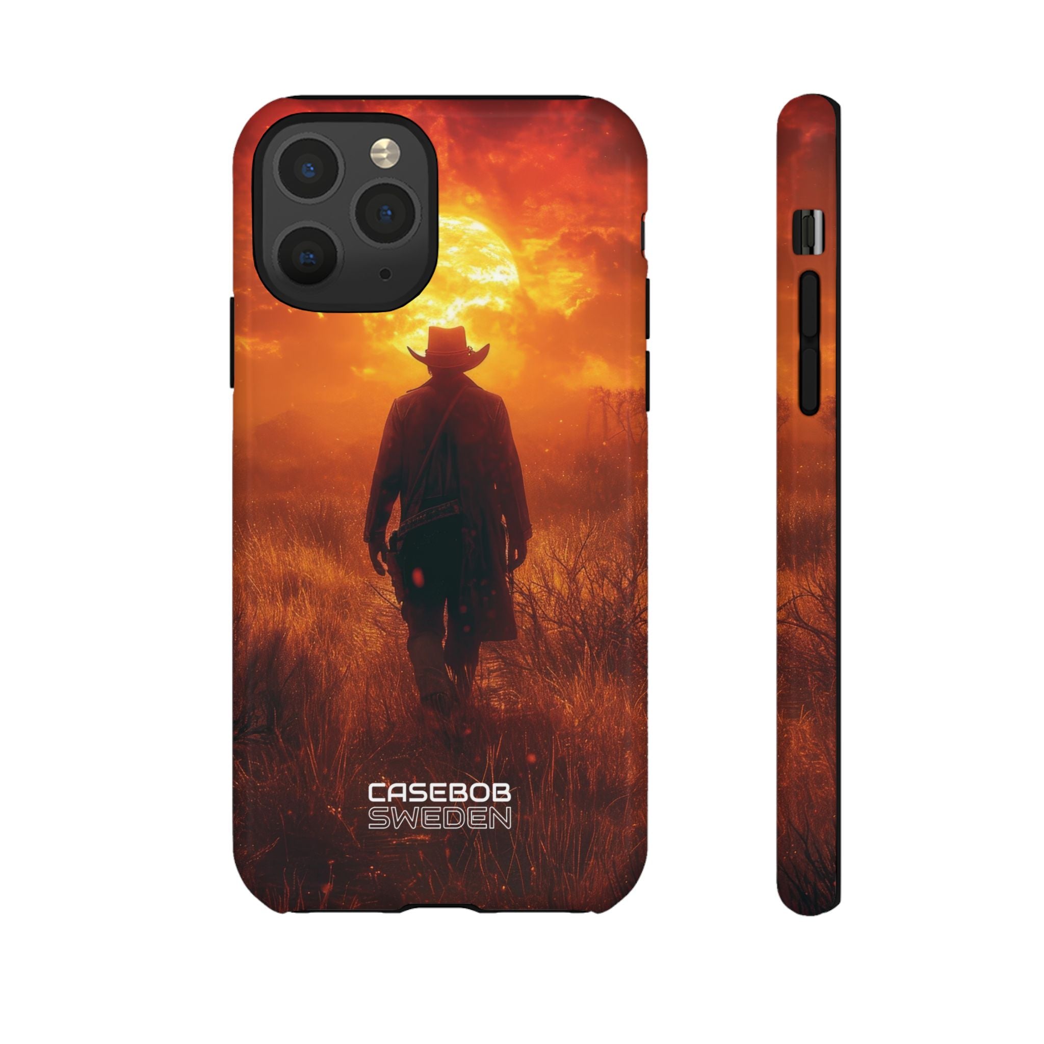 Fiery Sunset Cowboy iPhone 11 - Tough