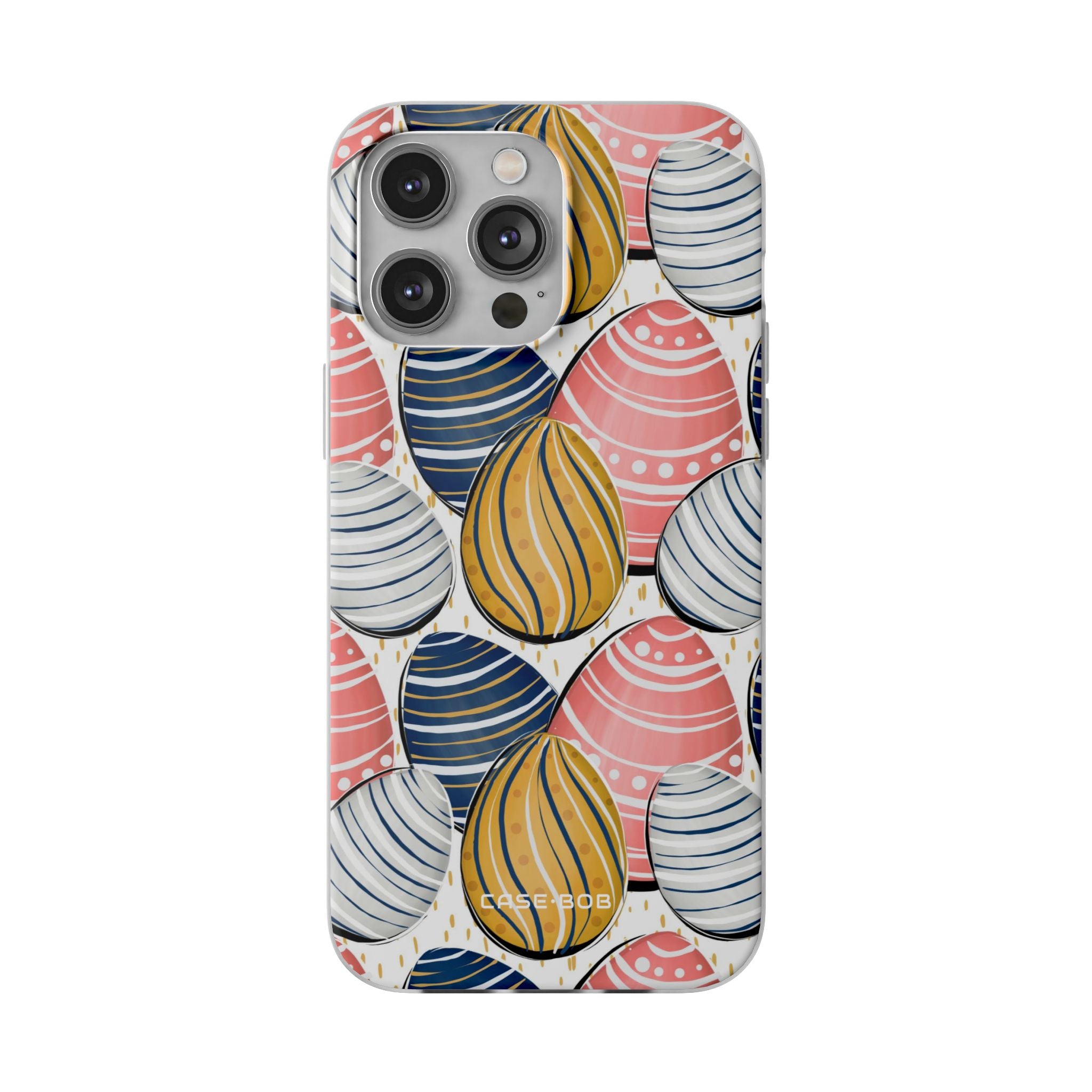 Pastel Eggs iPhone 14 Pro Max Case - Soft