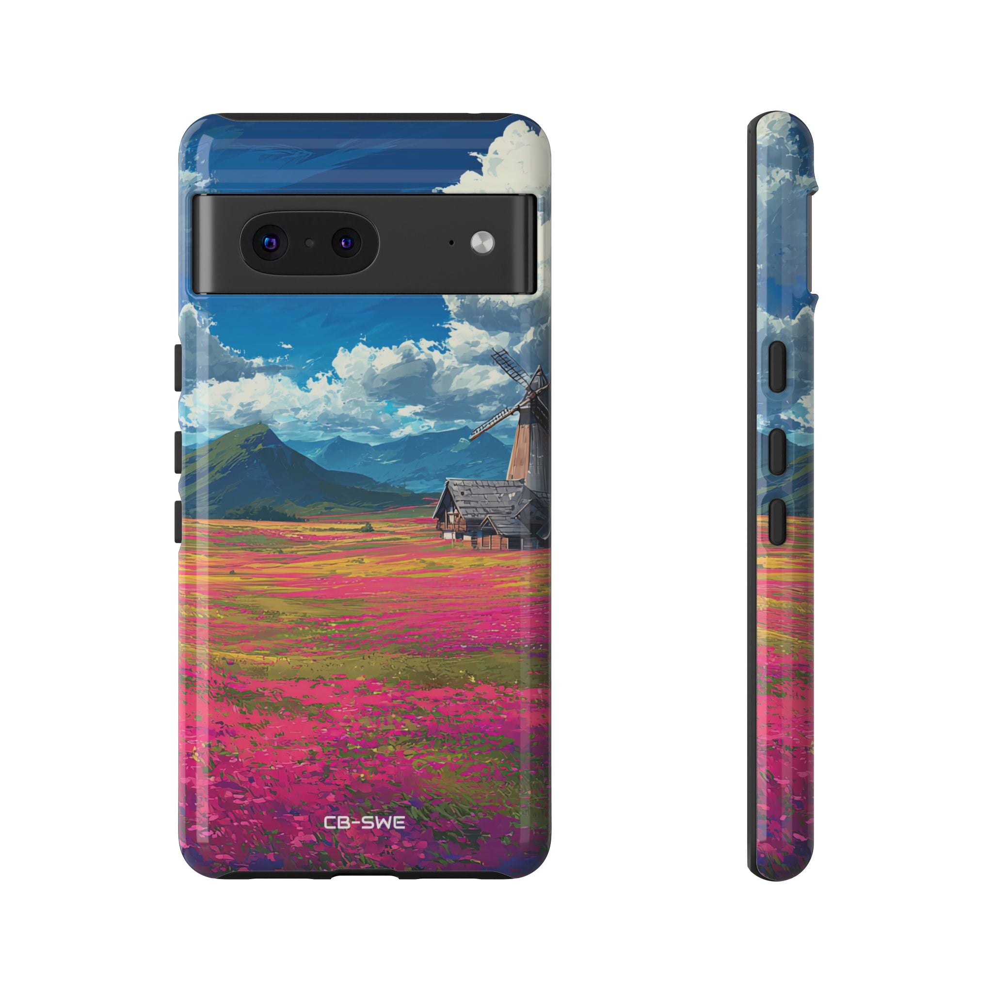 Impressionistic Summer Windmill - Google Pixel Case