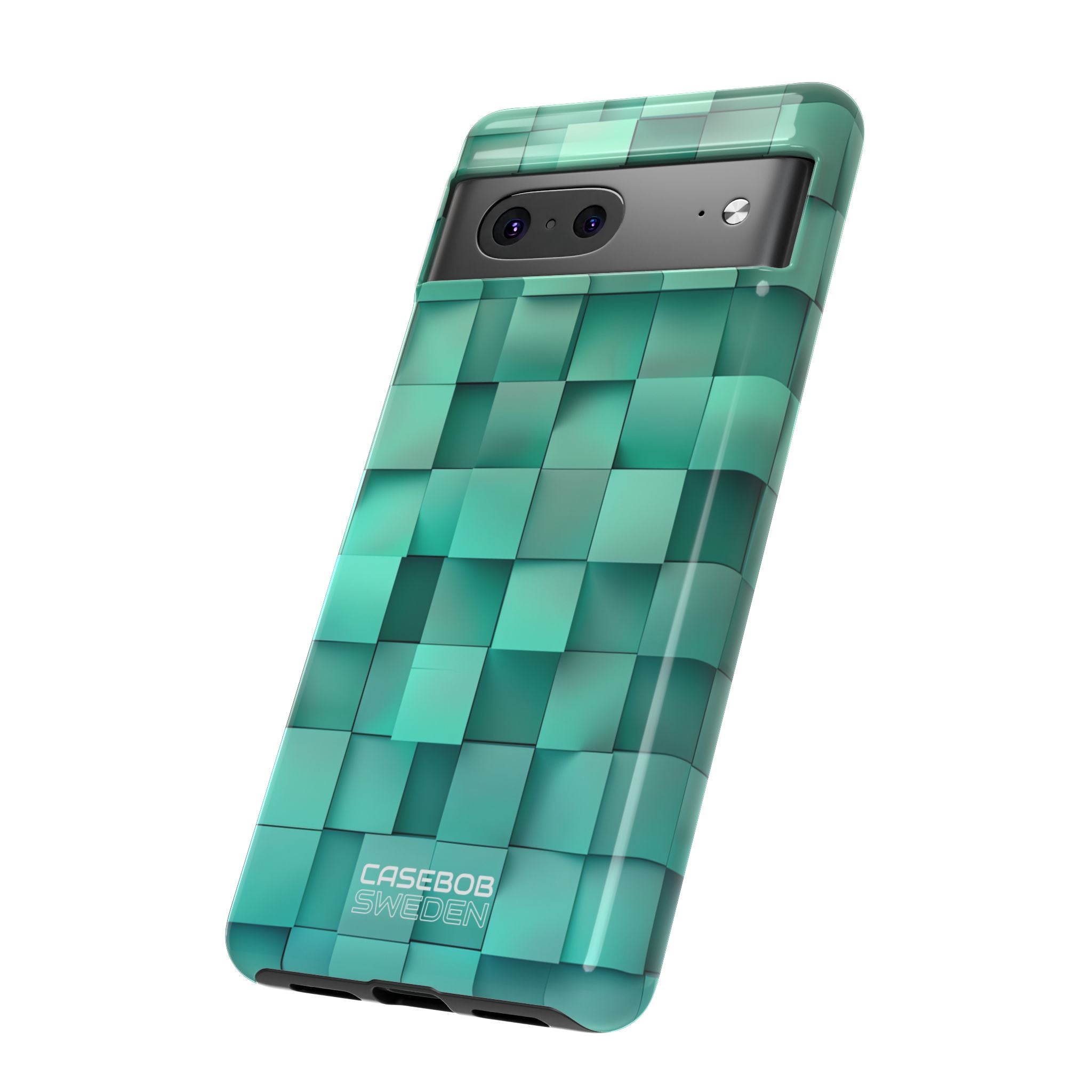 Quadrati Blu Piegati Google Pixel 7 - Tough