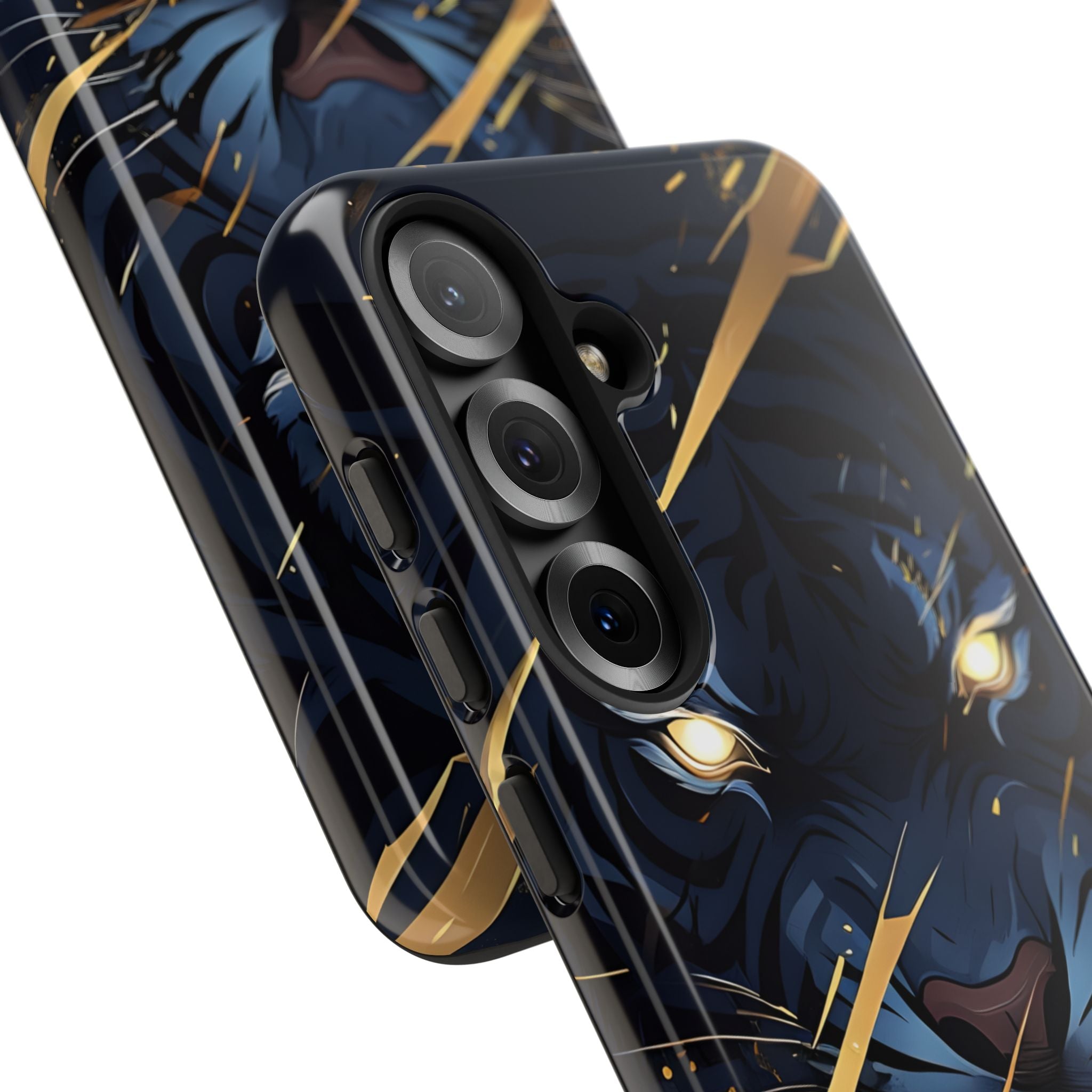 Tiger's Glowing Gaze - Samsung Case