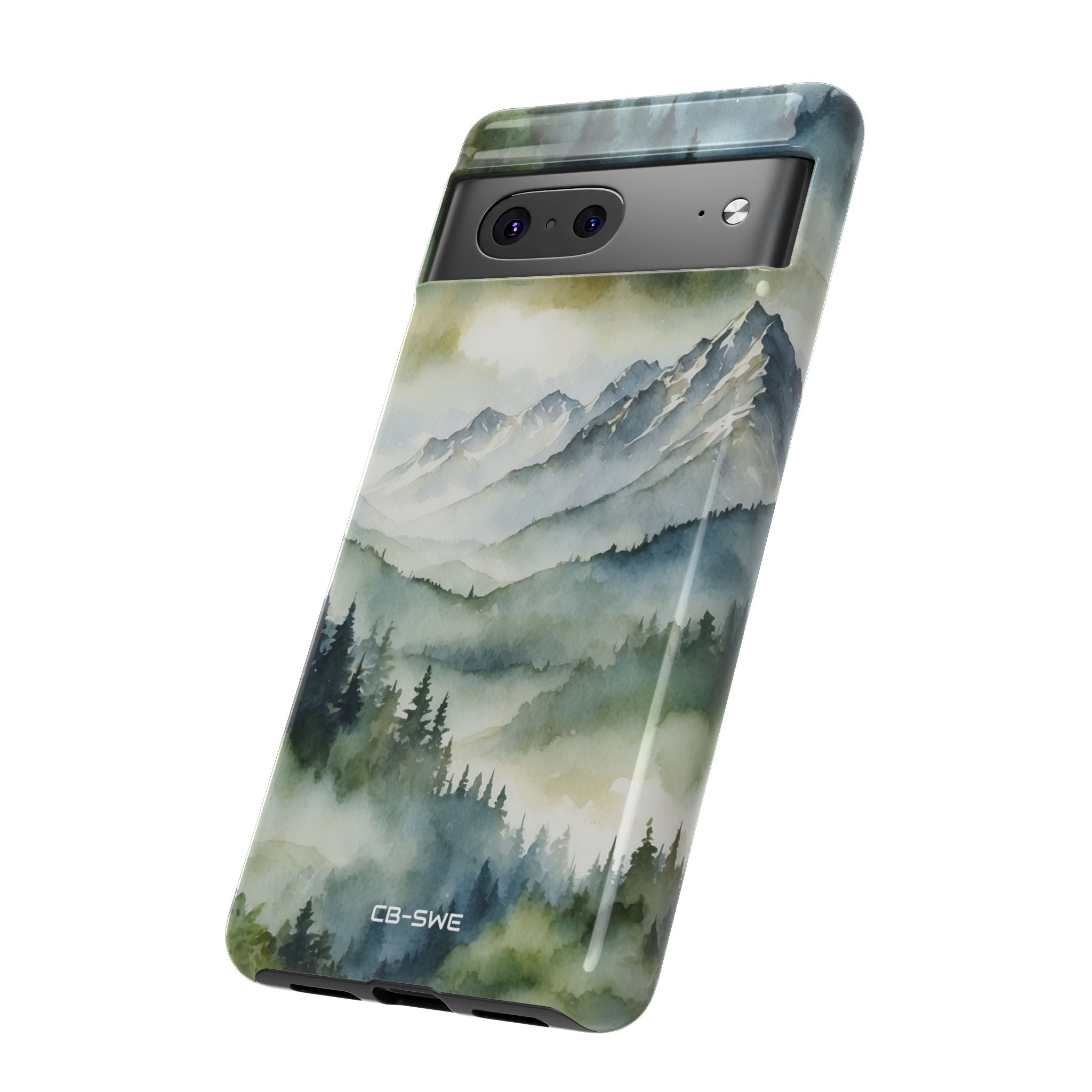 Misty Peaks Emerge - Google Pixel Case