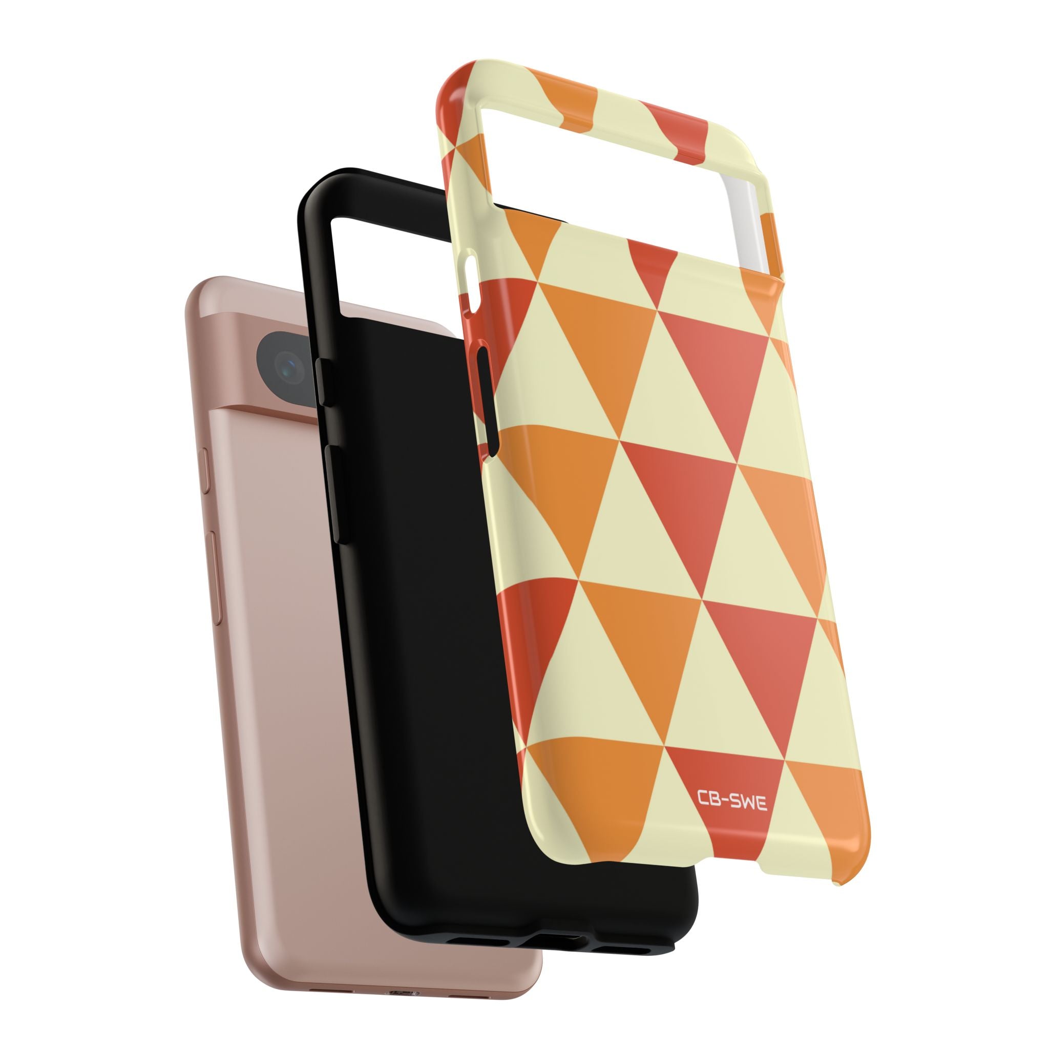 Autumn Triangles Dance - Google Pixel Case
