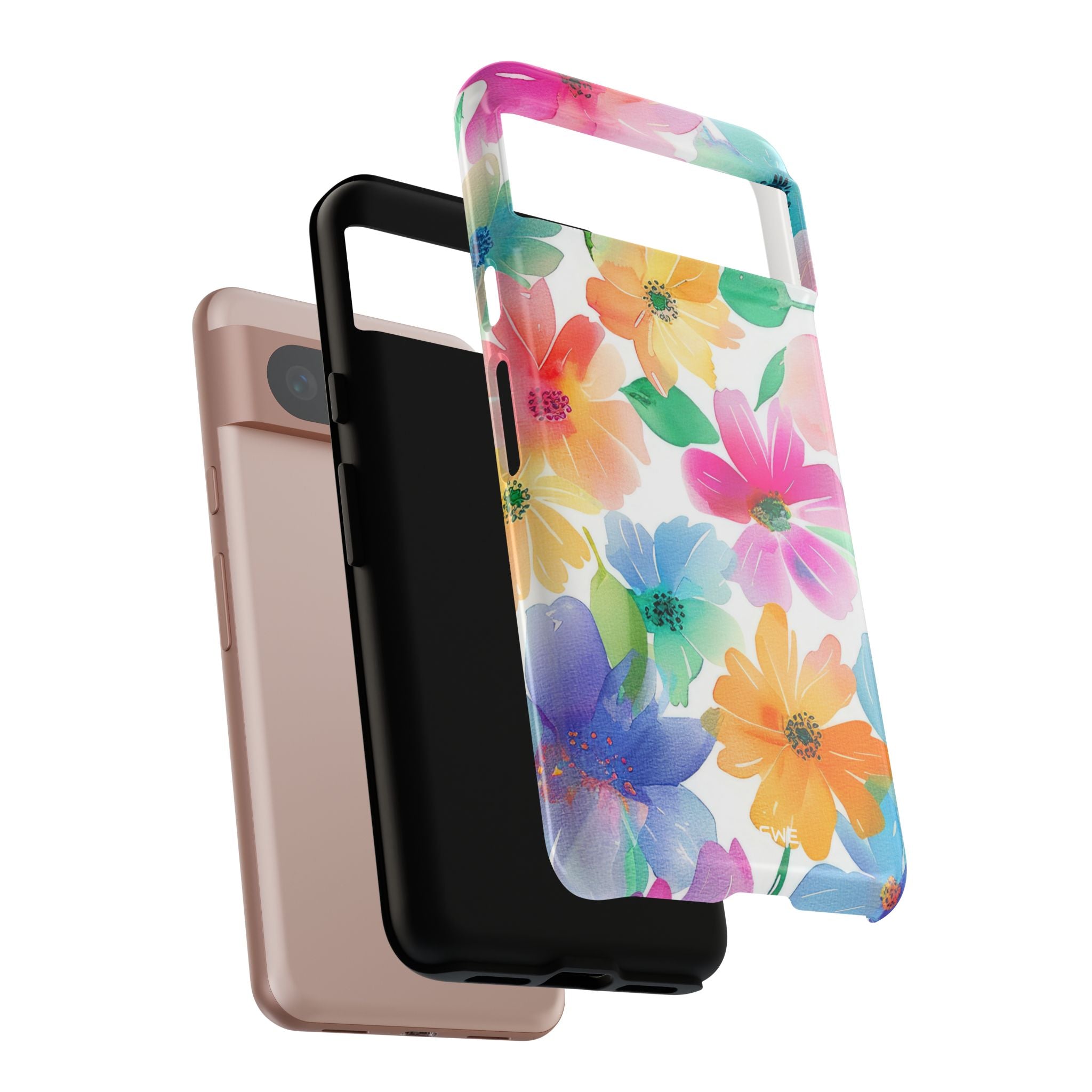 Vibrant Floral Impression - Google Pixel Case