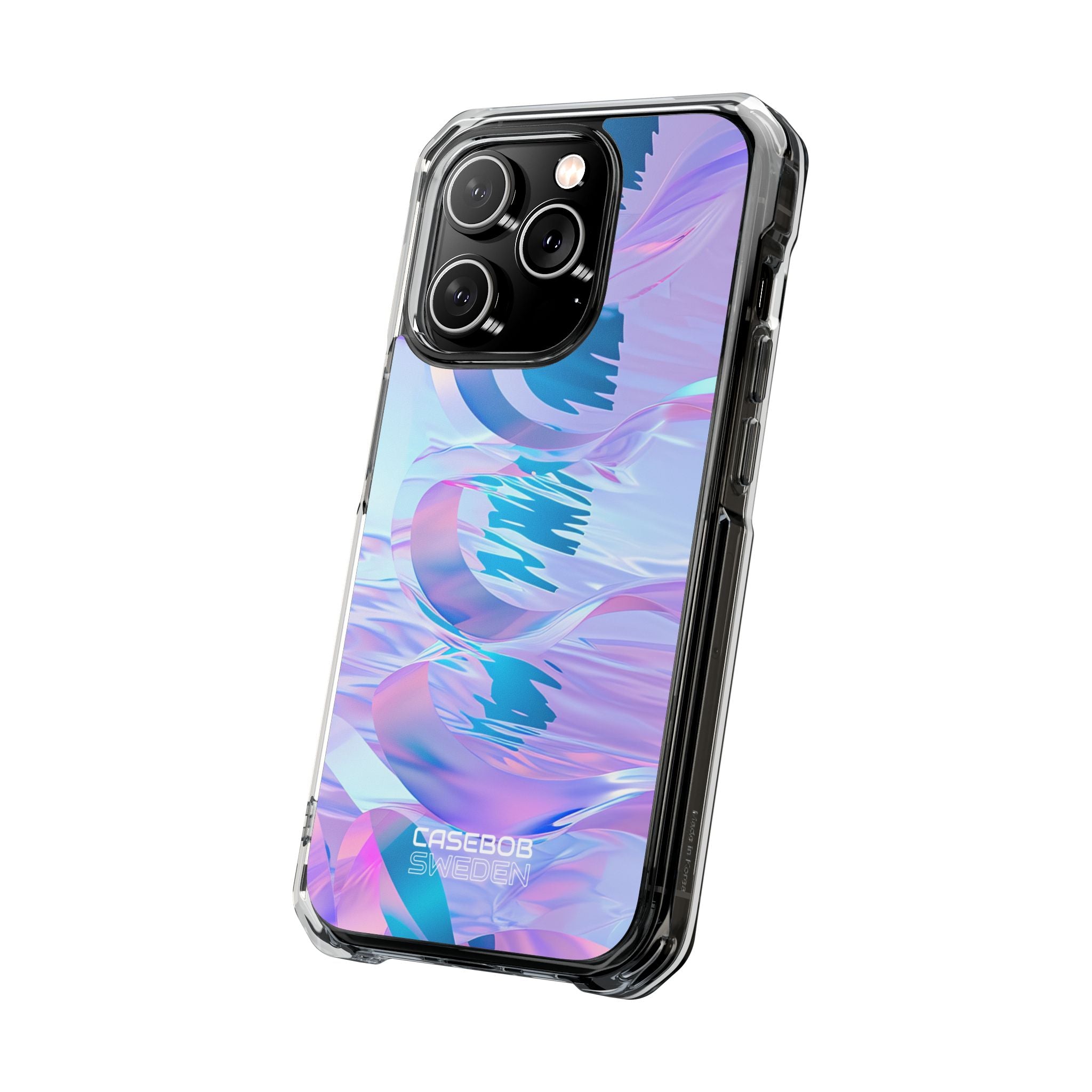 Iridescente Stromende Golven iPhone 14 - Impact Clear+
