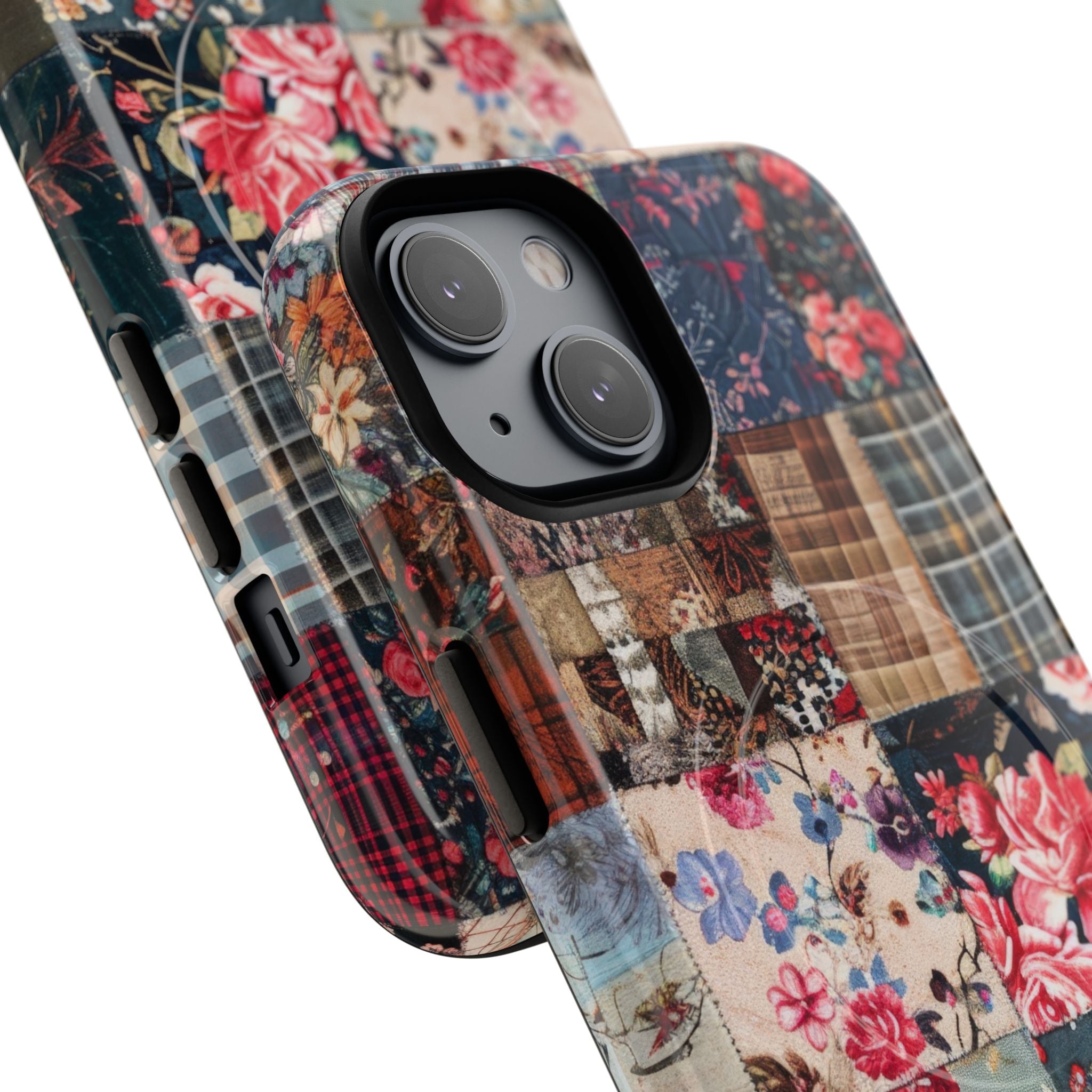 Patchwork Floral Quilt iPhone 14 - Tough+