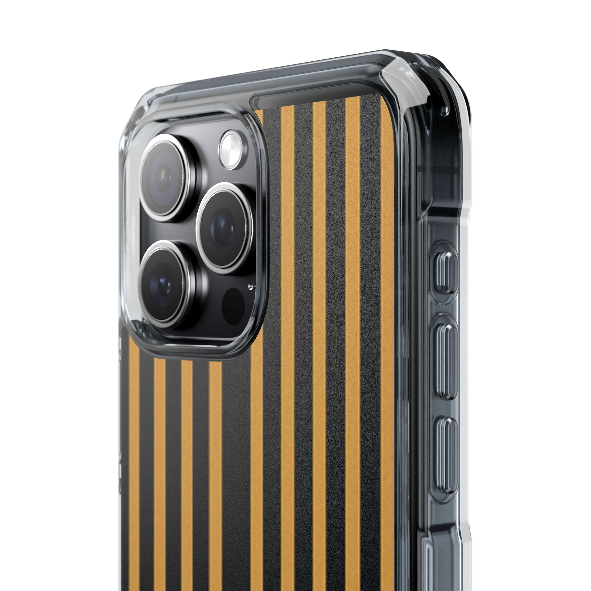 Golden Stripes iPhone 15 Pro Max Case - Impact