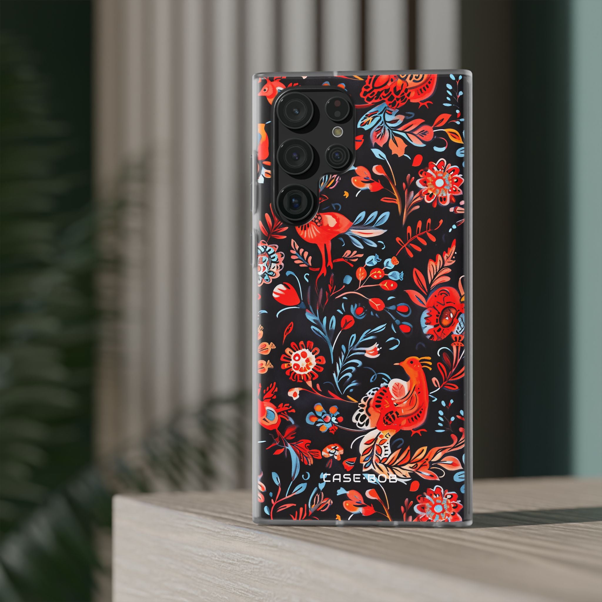 Vivid Birdscape Samsung S22 Ultra Case - Soft