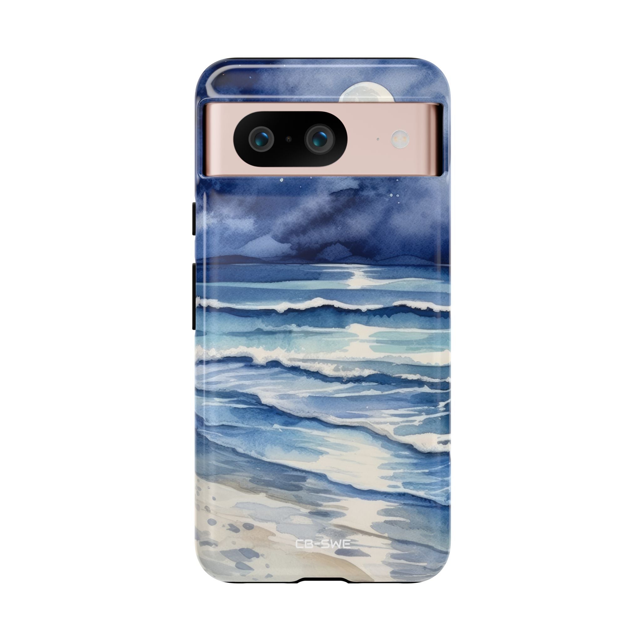 Moonlight Reflects Waves - Google Pixel Case